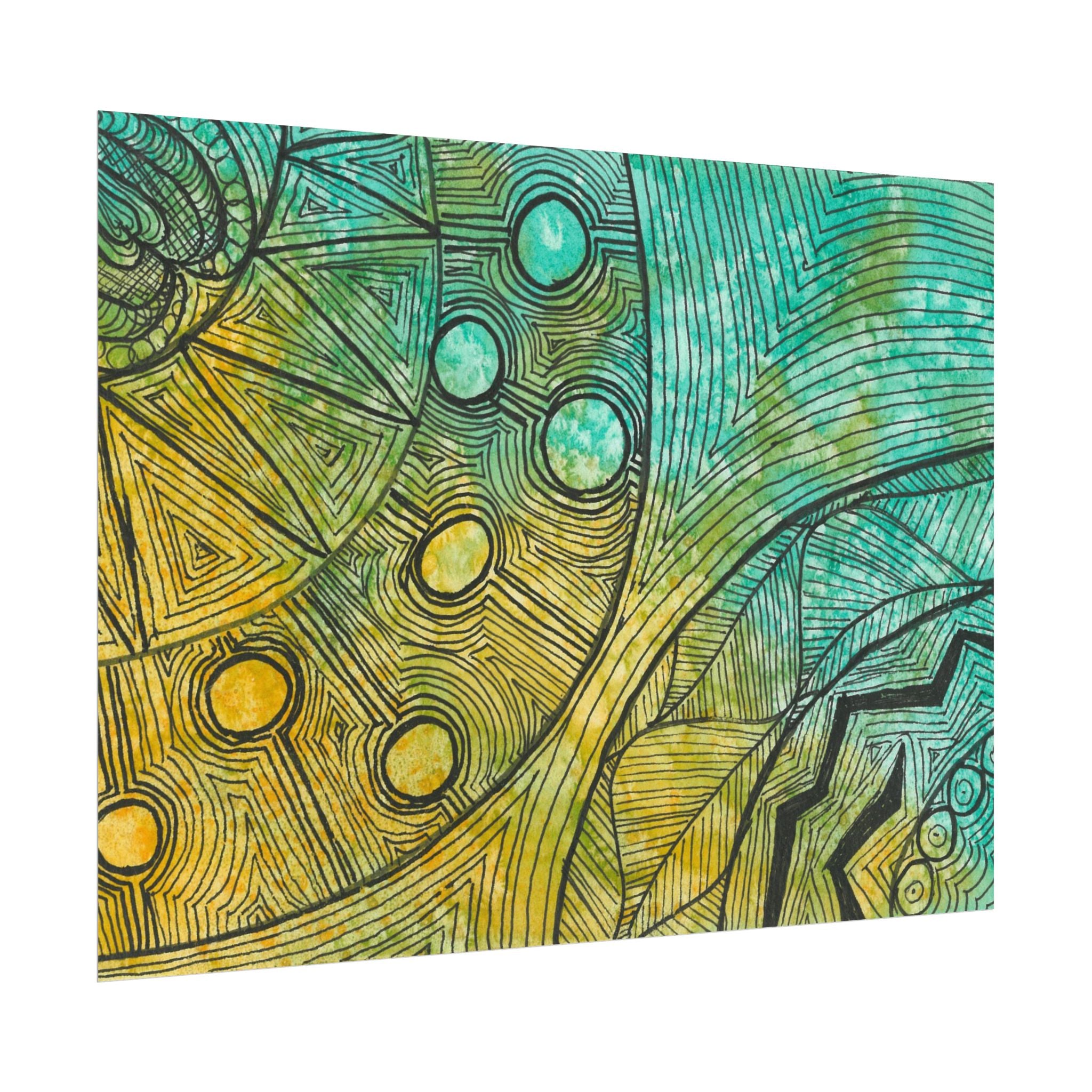 Large Colourful Wall Art, Posters & Prints, For Office, Bedroom or Living Room, or Special Gift #27 Come What May