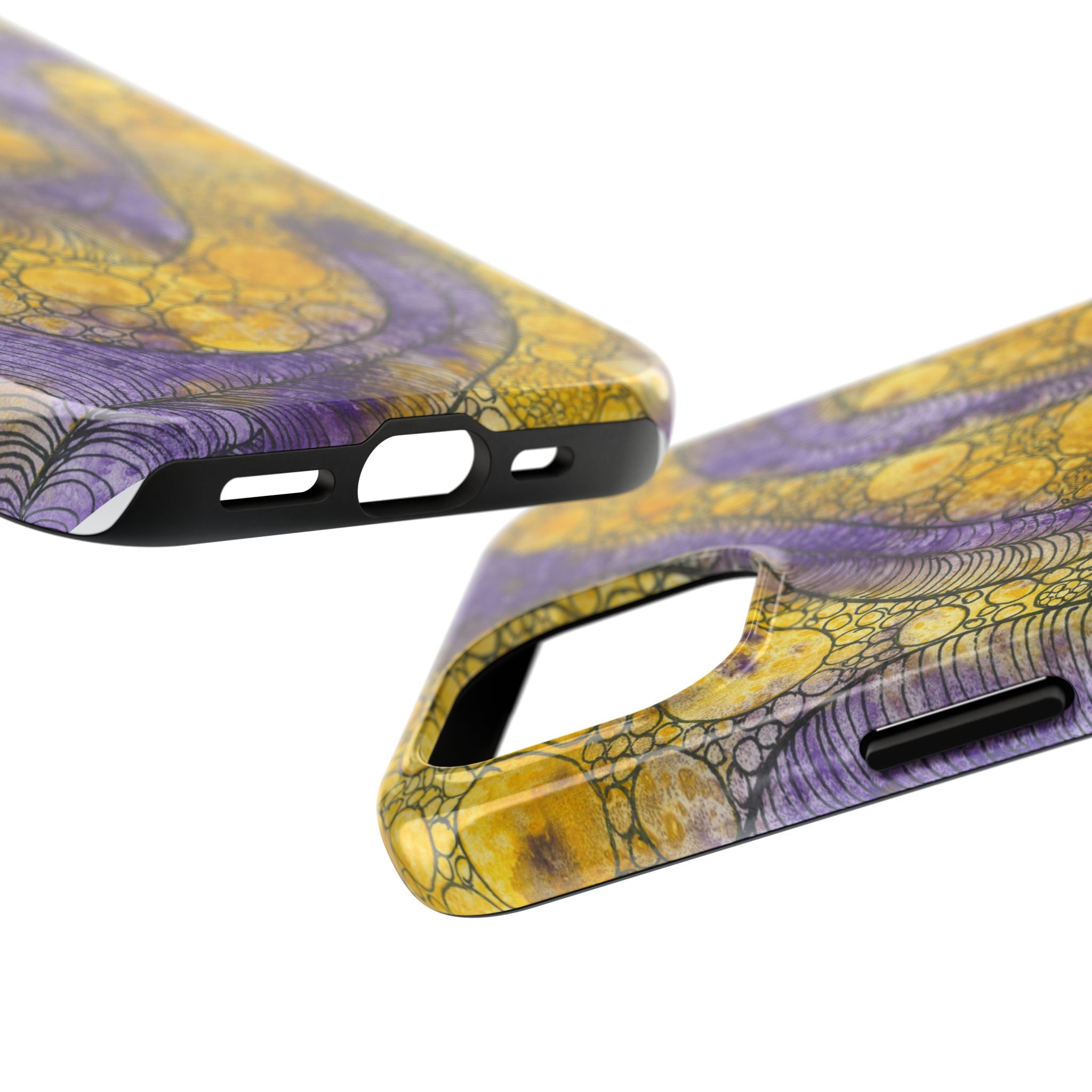 Tough Phone Case - All iPhones and Samsung Galaxys - Exciting Abstract Design #64 Is Now A Good Time?