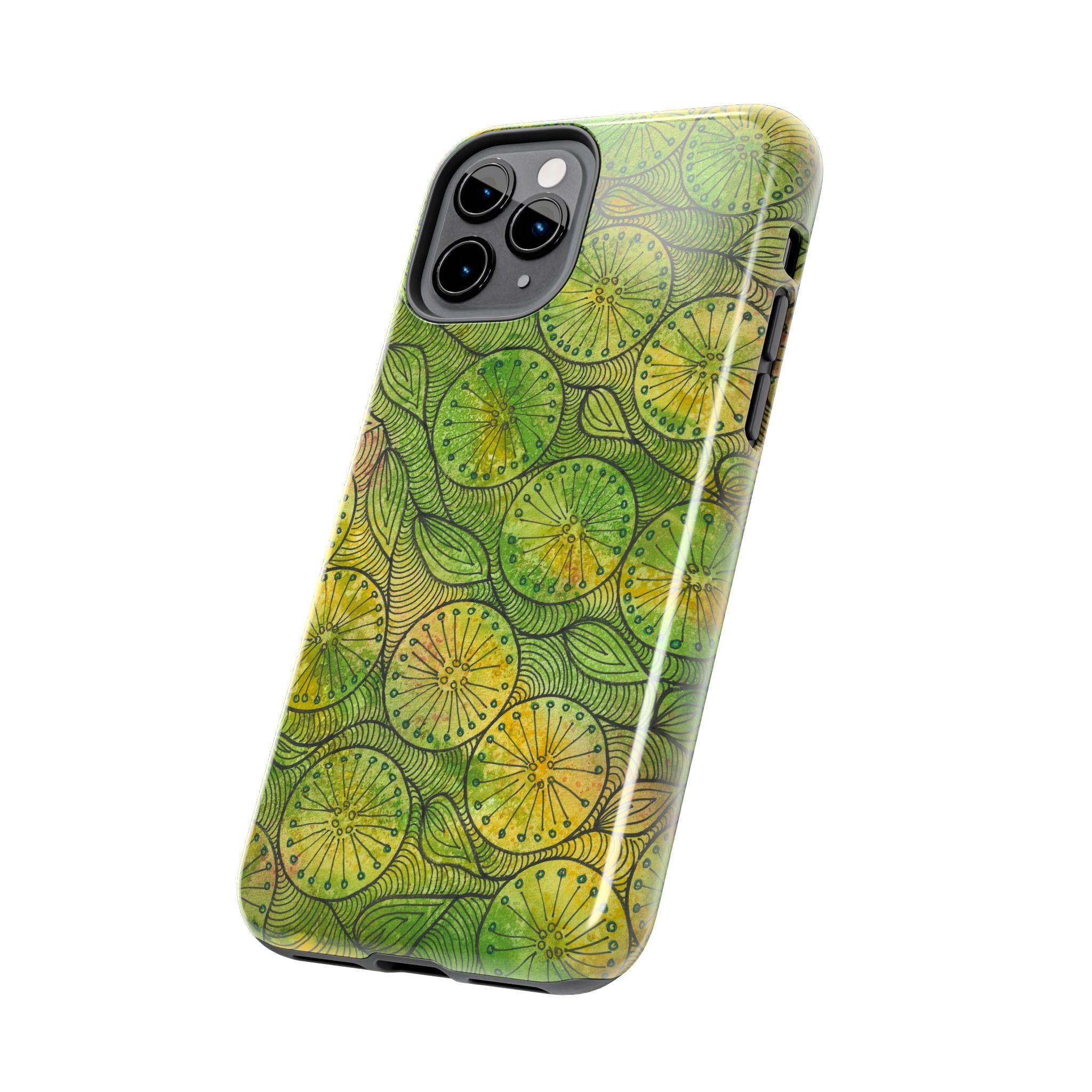 Tough Phone Case - All iPhones and Samsung Galaxys - Exciting Abstract Design #63 Margarita Mondays