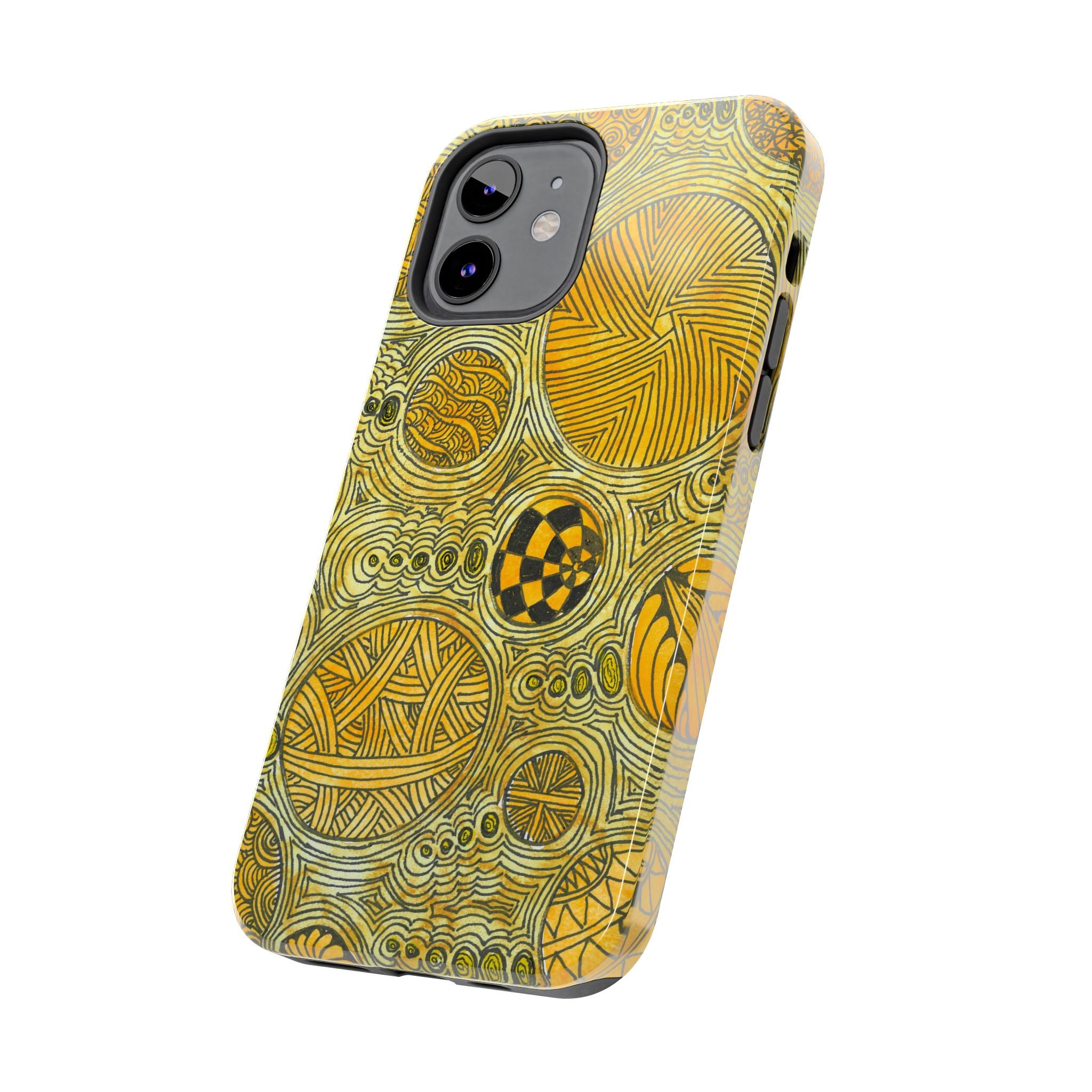 Tough Phone Case - All iPhones and Samsung Galaxys - Exciting Abstract Design #38 The Conversationalist