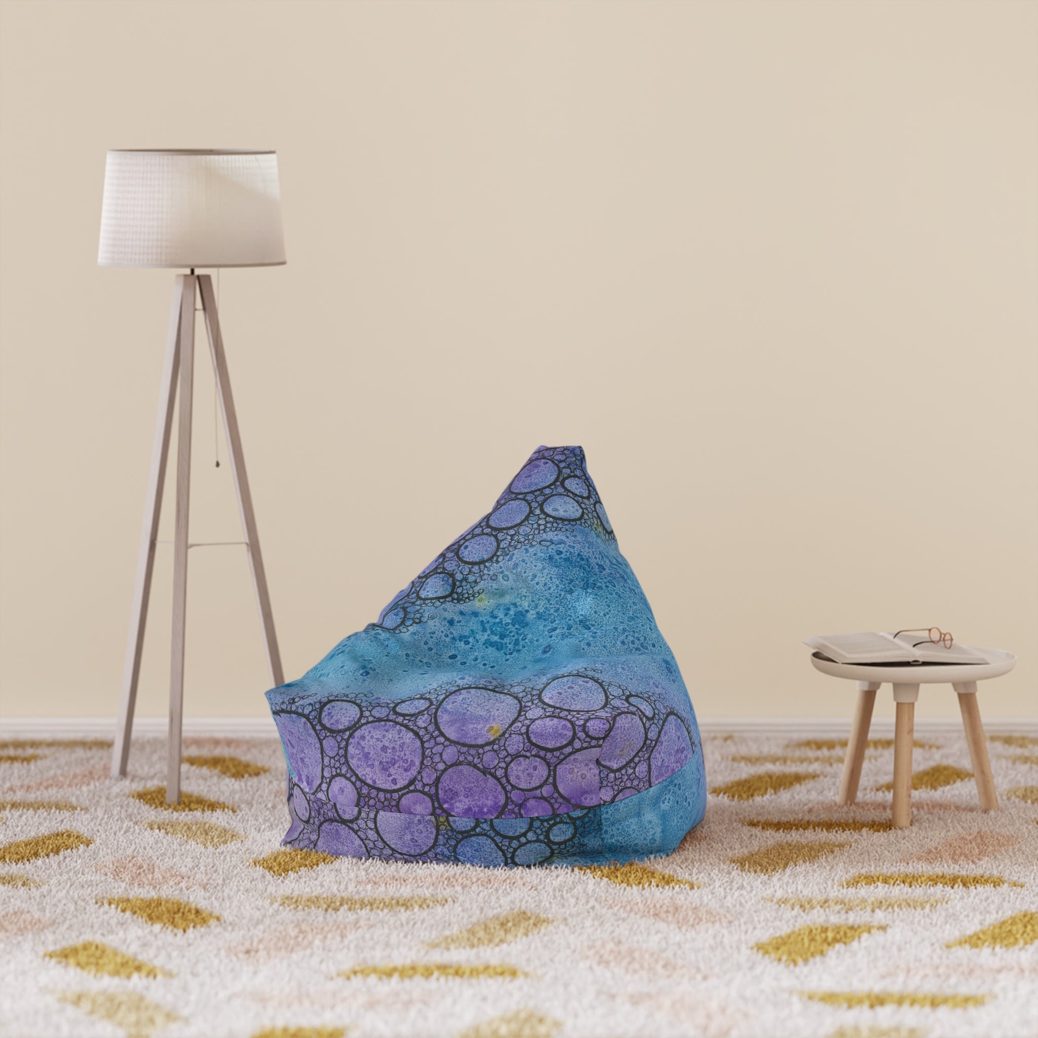Bean Bag Chair Covers For Indoor & Outdoor - 2 Sizes - Exciting Abstract Design #66 Beam Me Up Scotty
