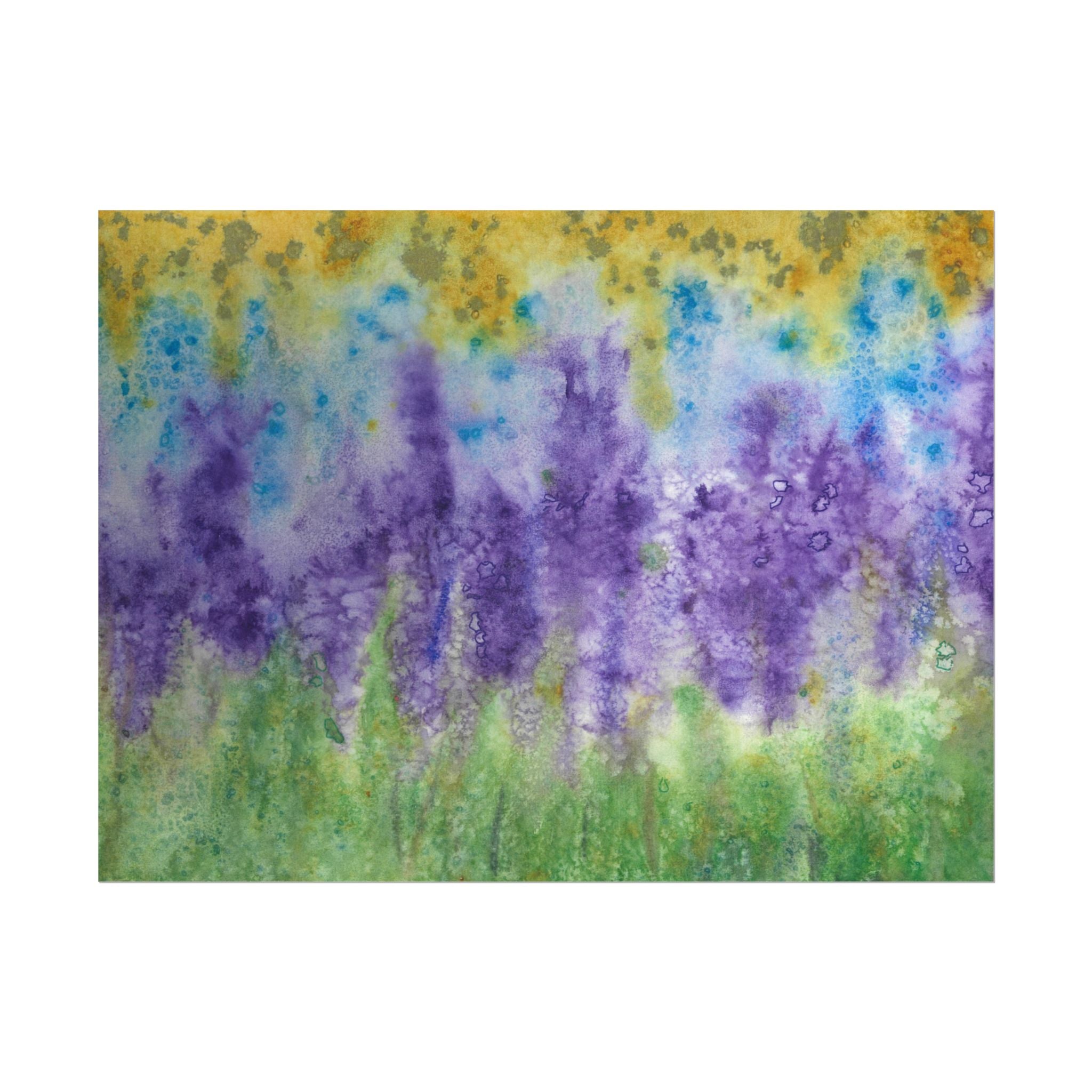 Large Colourful Wall Art, Posters & Prints, For Office, Bedroom or Living Room, or Special Gift #74 Lavender Fields