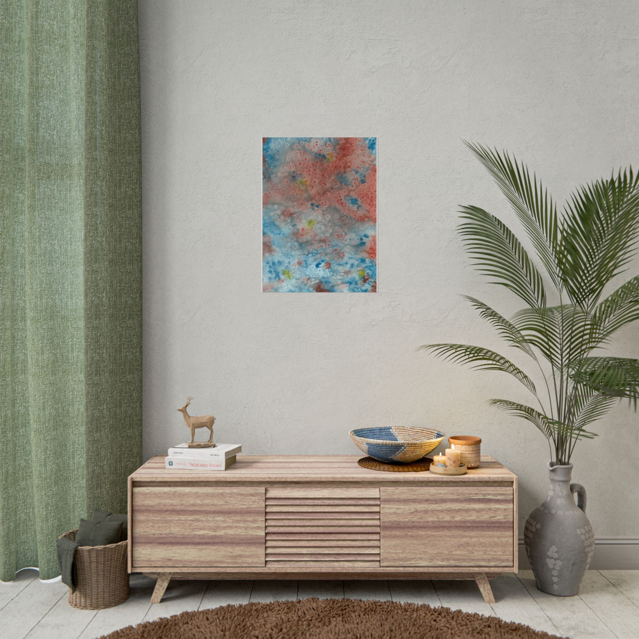Large Colourful Wall Art, Posters & Prints, For Office, Bedroom or Living Room, or Special Gift #53 The Reef