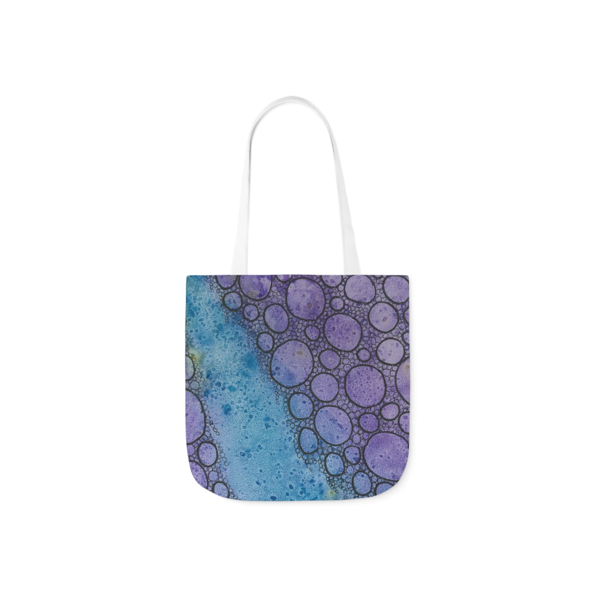 Canvas Tote Bags, Colourful Abstract Designs, 5-Color Straps, 3 Sizes.  For Family and friends or a Special Gift #66 Beam Me Up Scotty