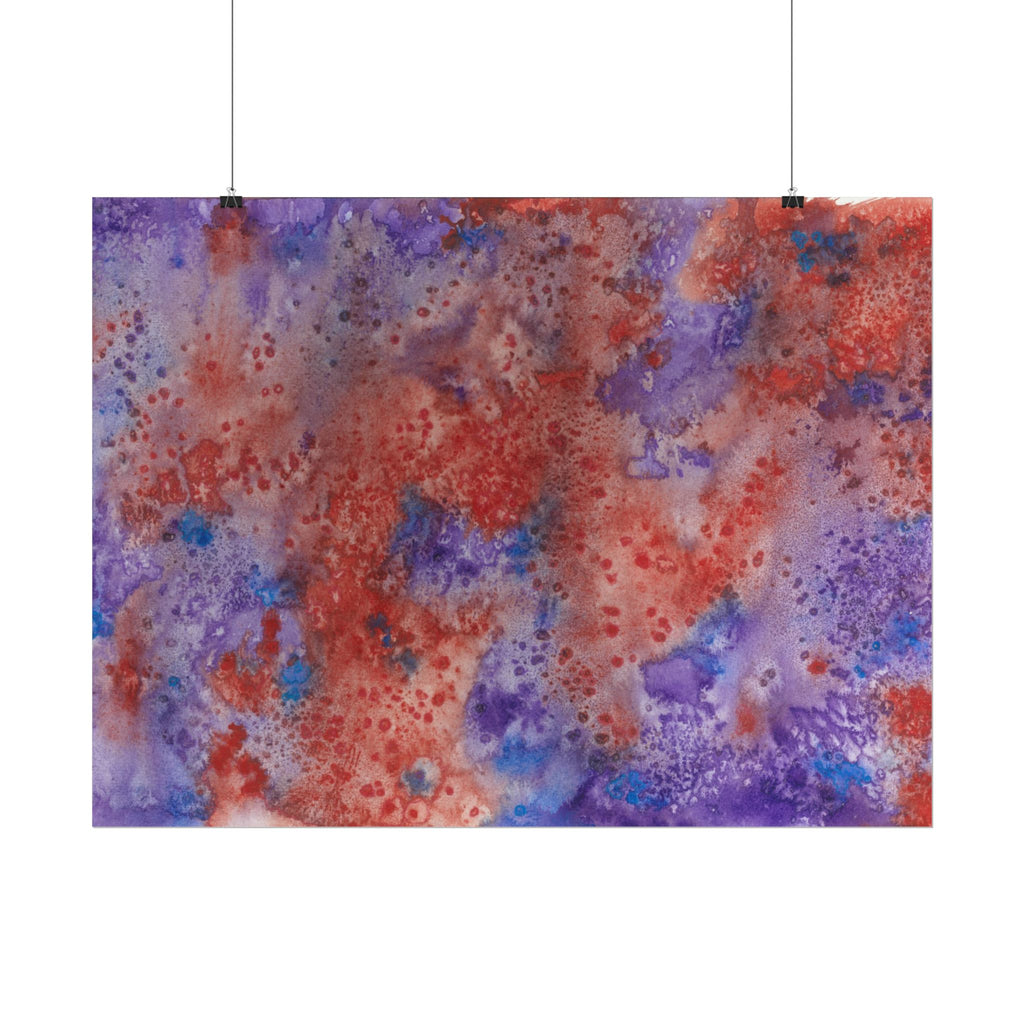 Large Colourful Wall Art, Posters & Prints, For Office, Bedroom or Living Room, or Special Gift #51 In The Beginning
