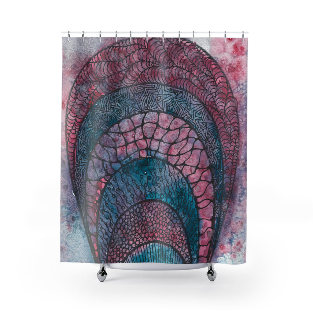 Beautiful Shower Curtains to Refresh Your Bathroom. Colourful Abstract Designs. Perfect For Your Bathroom or Special House-Warming Gift #92 The Goddess Lives