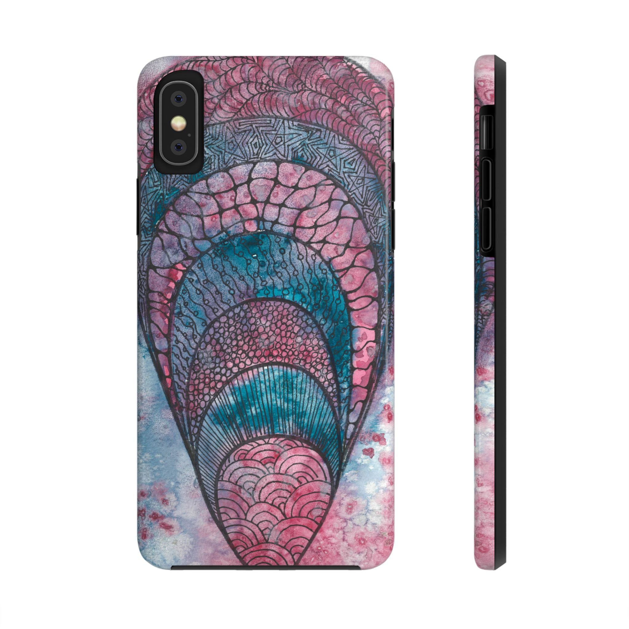 Tough Phone Case - All iPhones and Samsung Galaxys - Exciting Abstract Design #92 The Goddess Lives