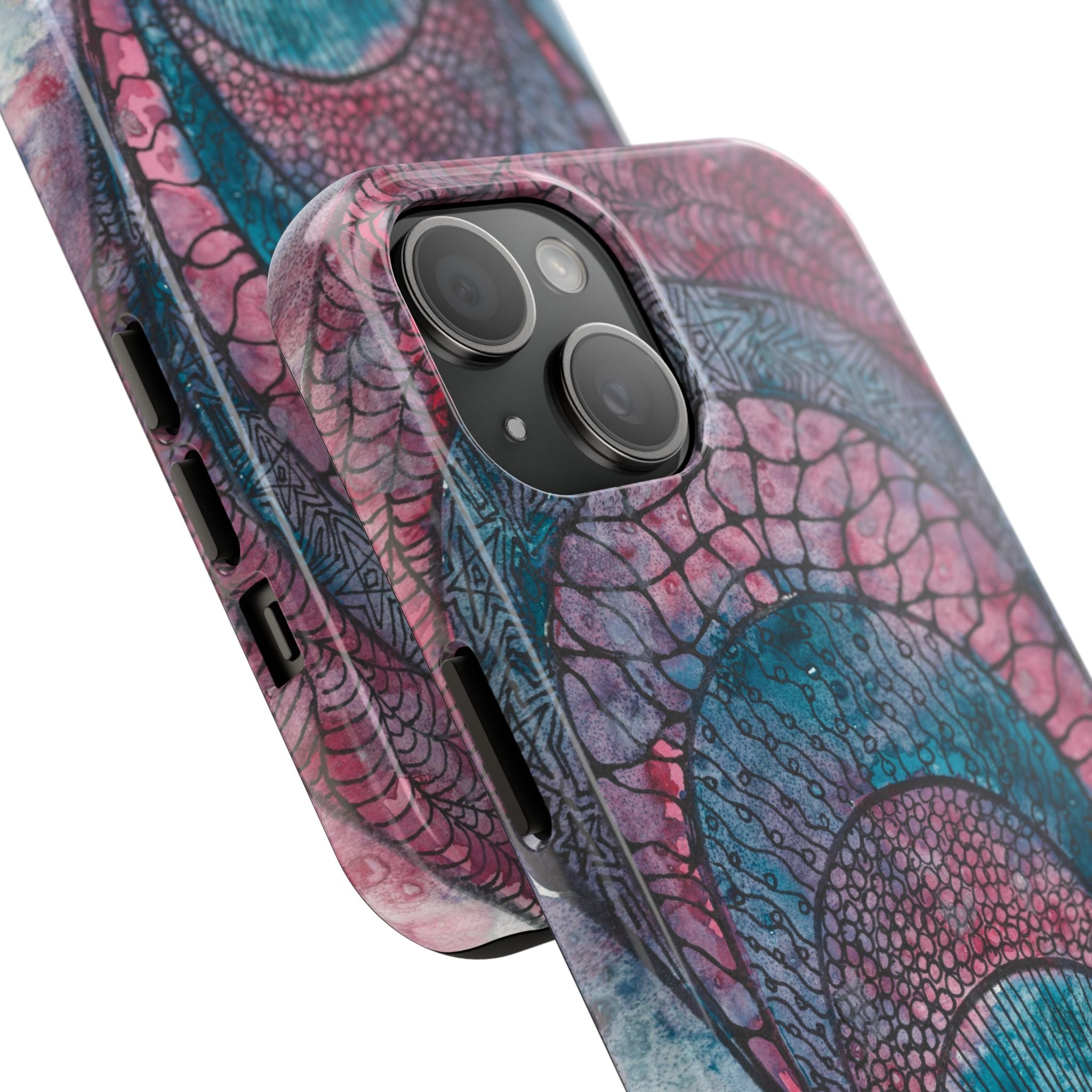 Tough Phone Case - All iPhones and Samsung Galaxys - Exciting Abstract Design #92 The Goddess Lives