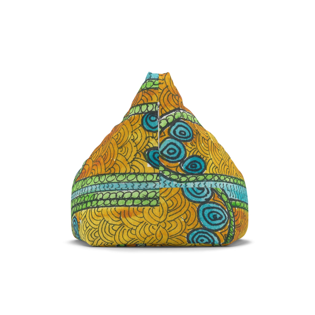 Bean Bag Chair Covers For Indoor & Outdoor - 2 Sizes - Exciting Abstract Design #87 Belgrade Impressions - Serbia