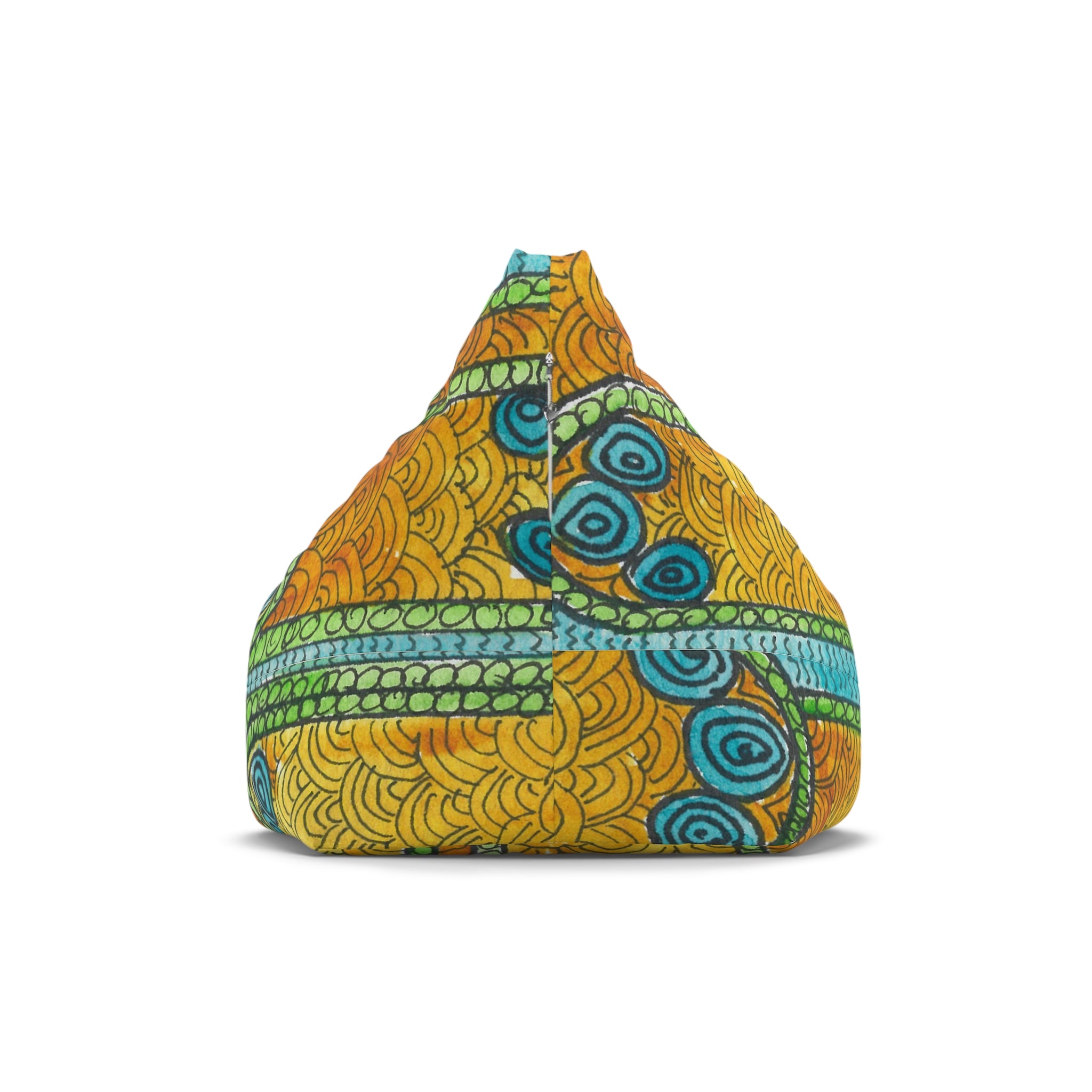 Bean Bag Chair Covers For Indoor & Outdoor - 2 Sizes - Exciting Abstract Design #87 Belgrade Impressions - Serbia