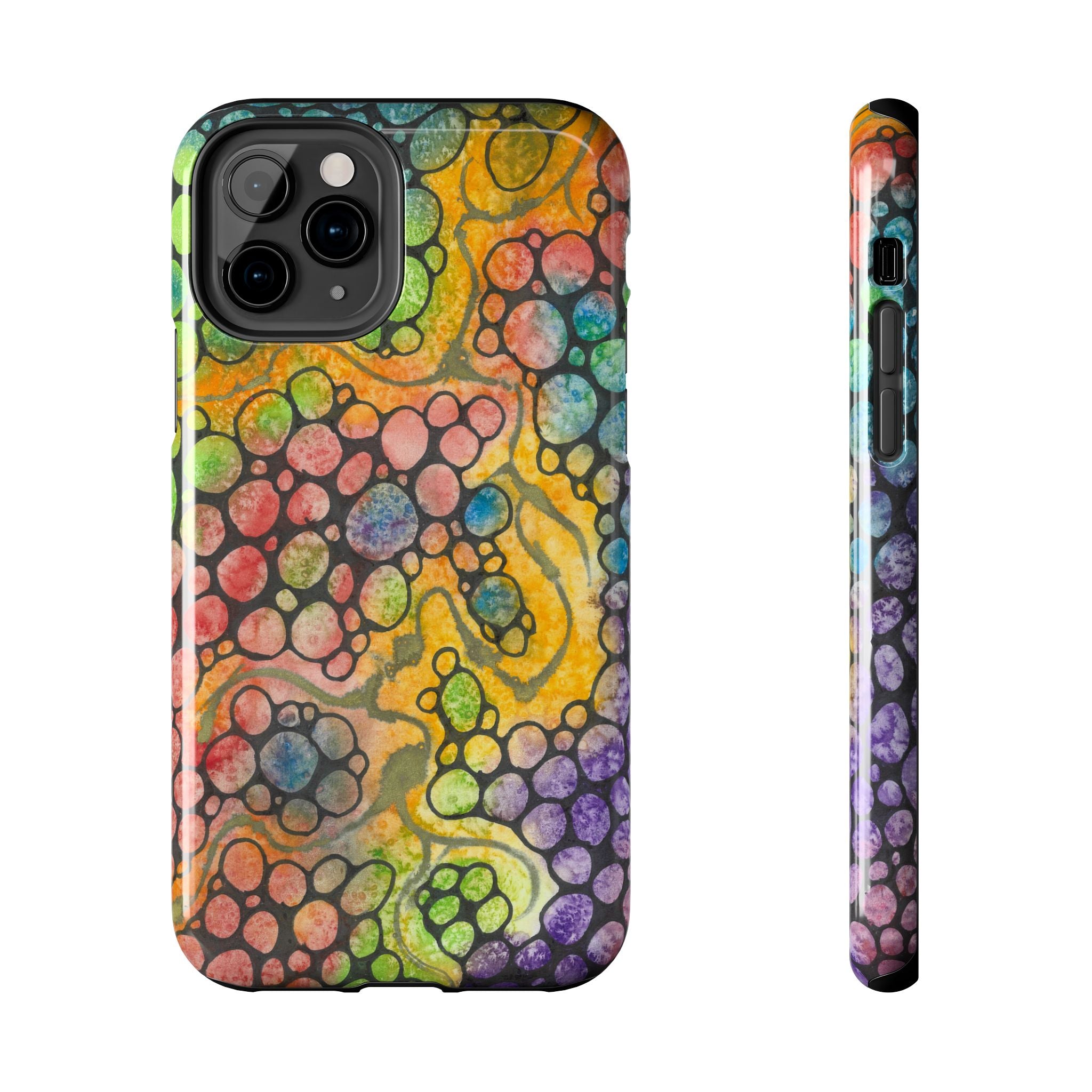 Tough Phone Case - All iPhones and Samsung Galaxys - Exciting Abstract Design #77 River Of Dreams