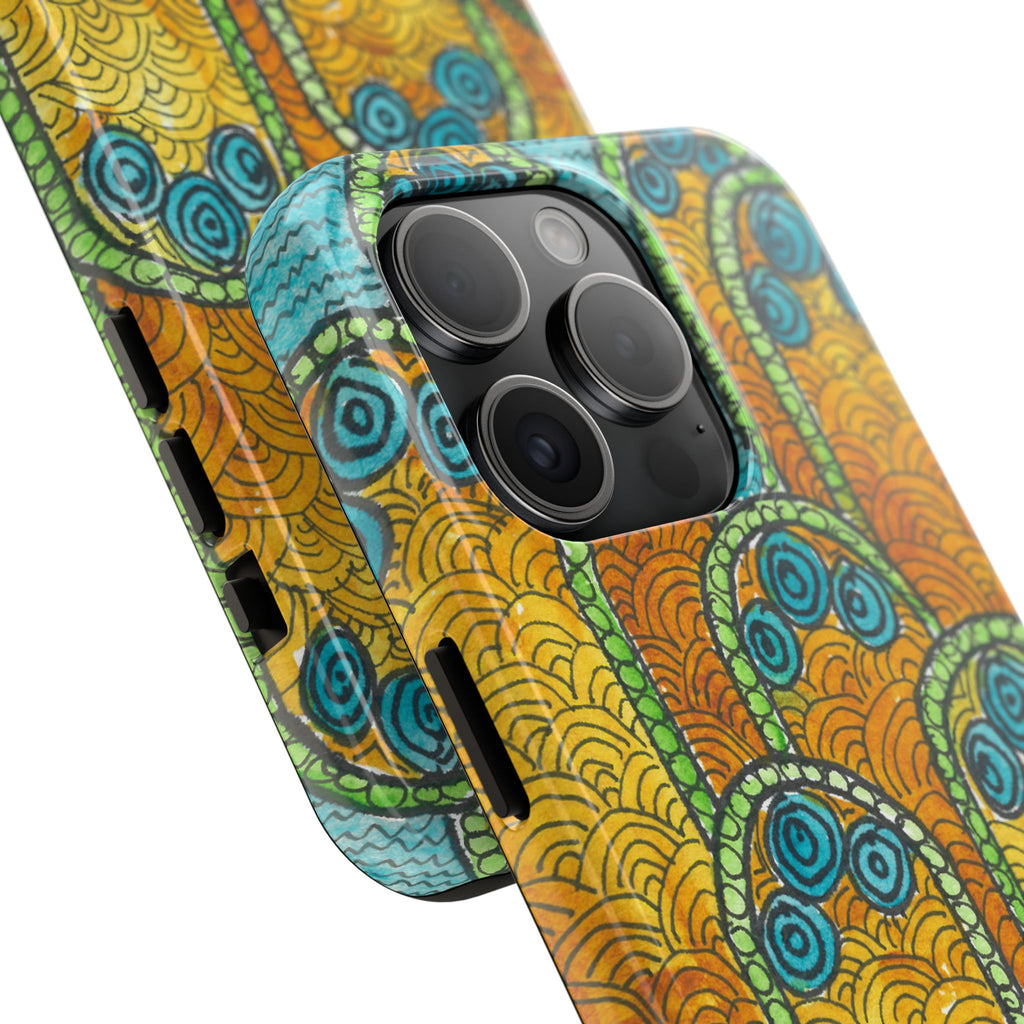 Tough Phone Case - All iPhones and Samsung Galaxys - Exciting Abstract Design #87 Belgrade Impressions - Serbia