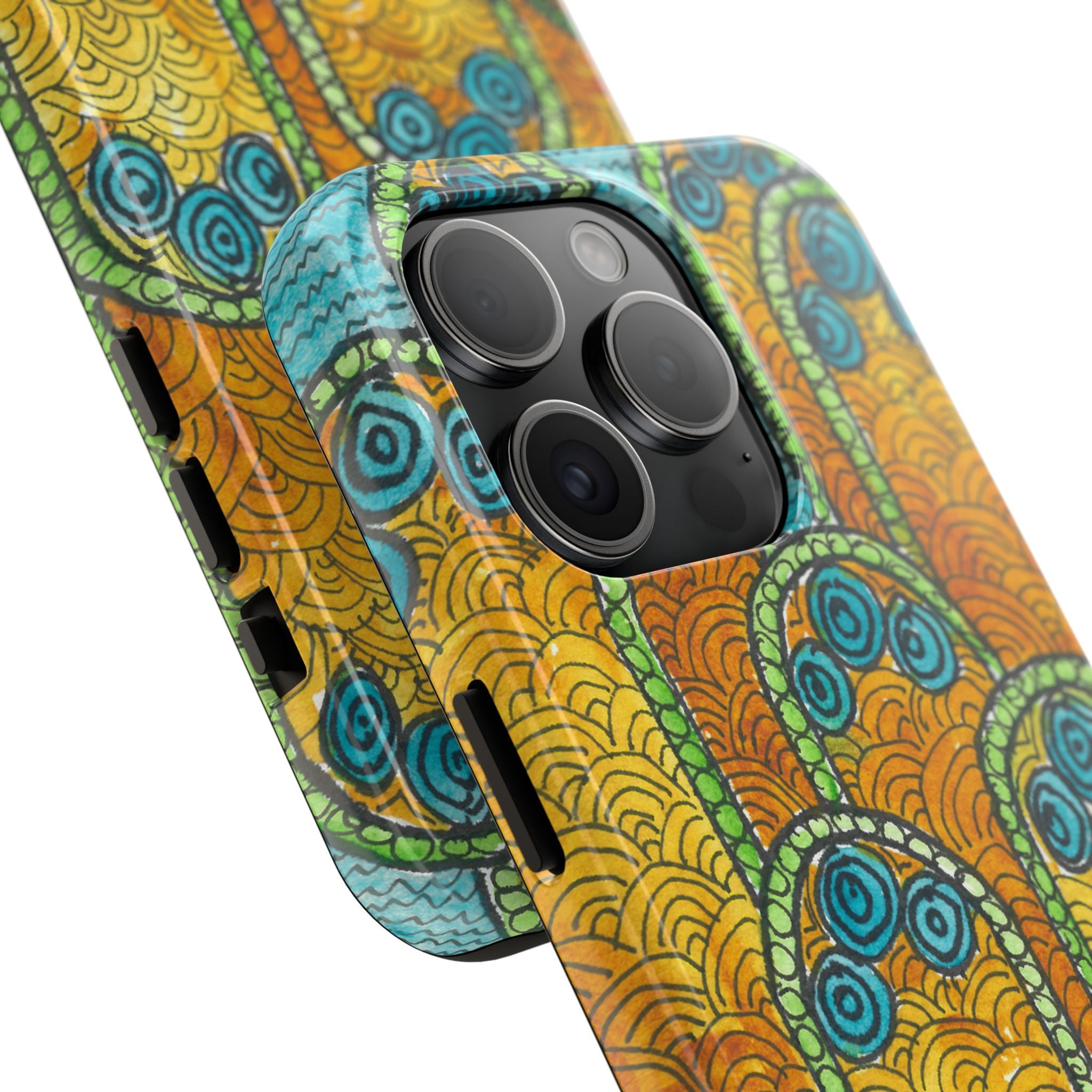 Tough Phone Case - All iPhones and Samsung Galaxys - Exciting Abstract Design #87 Belgrade Impressions - Serbia