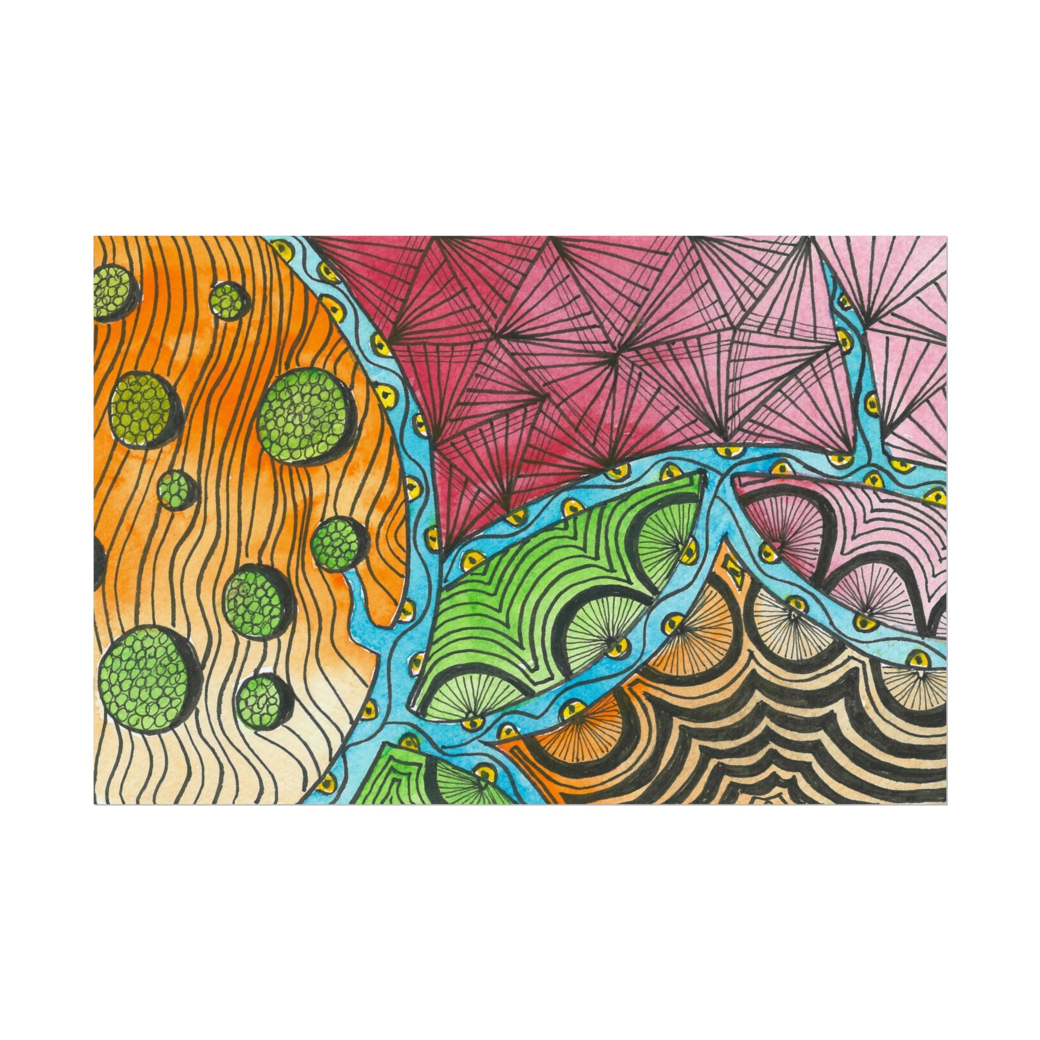 Large Colourful Wall Art, Posters & Prints, For Office, Bedroom or Living Room, or Special Gift #11 Today's The Day