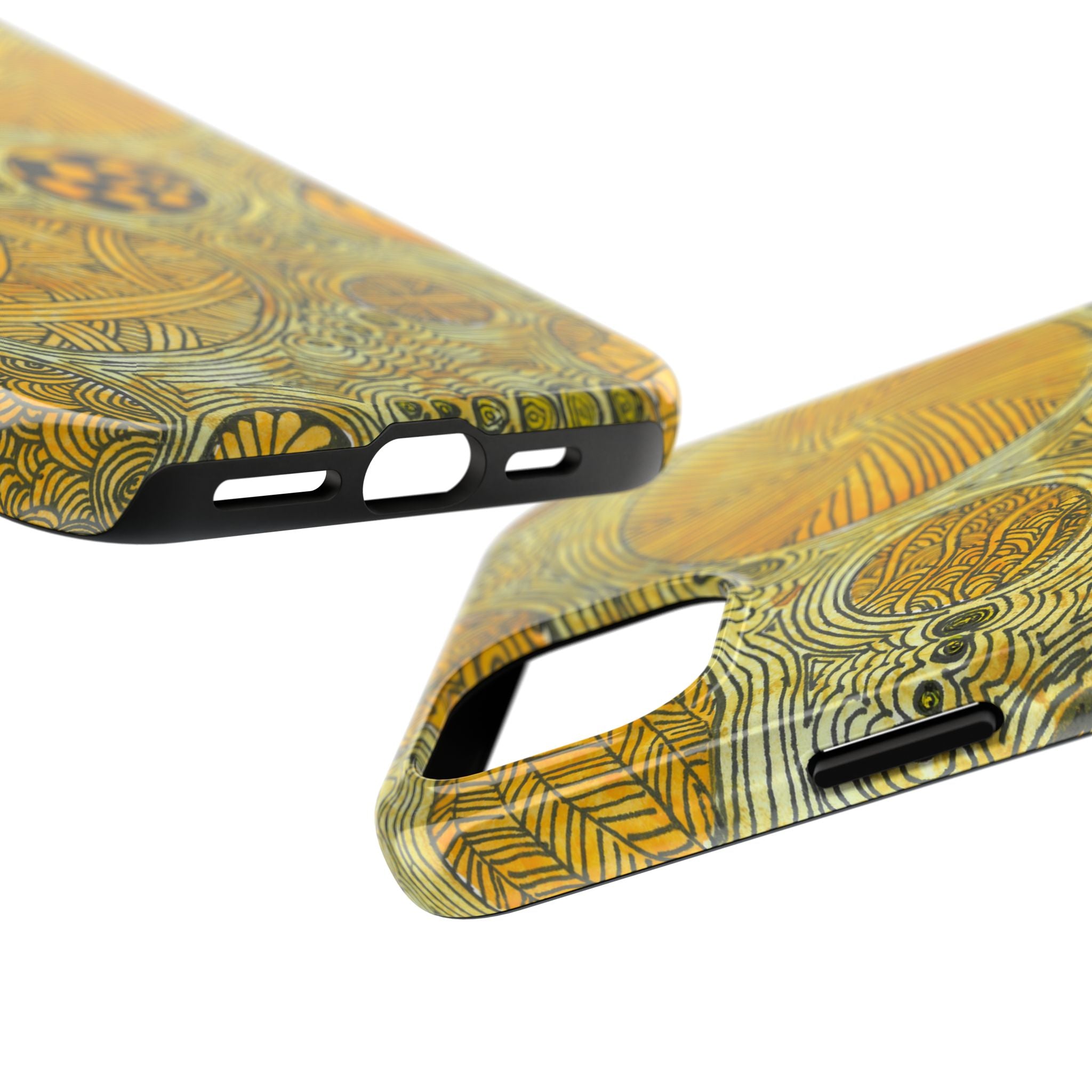 Tough Phone Case - All iPhones and Samsung Galaxys - Exciting Abstract Design #38 The Conversationalist