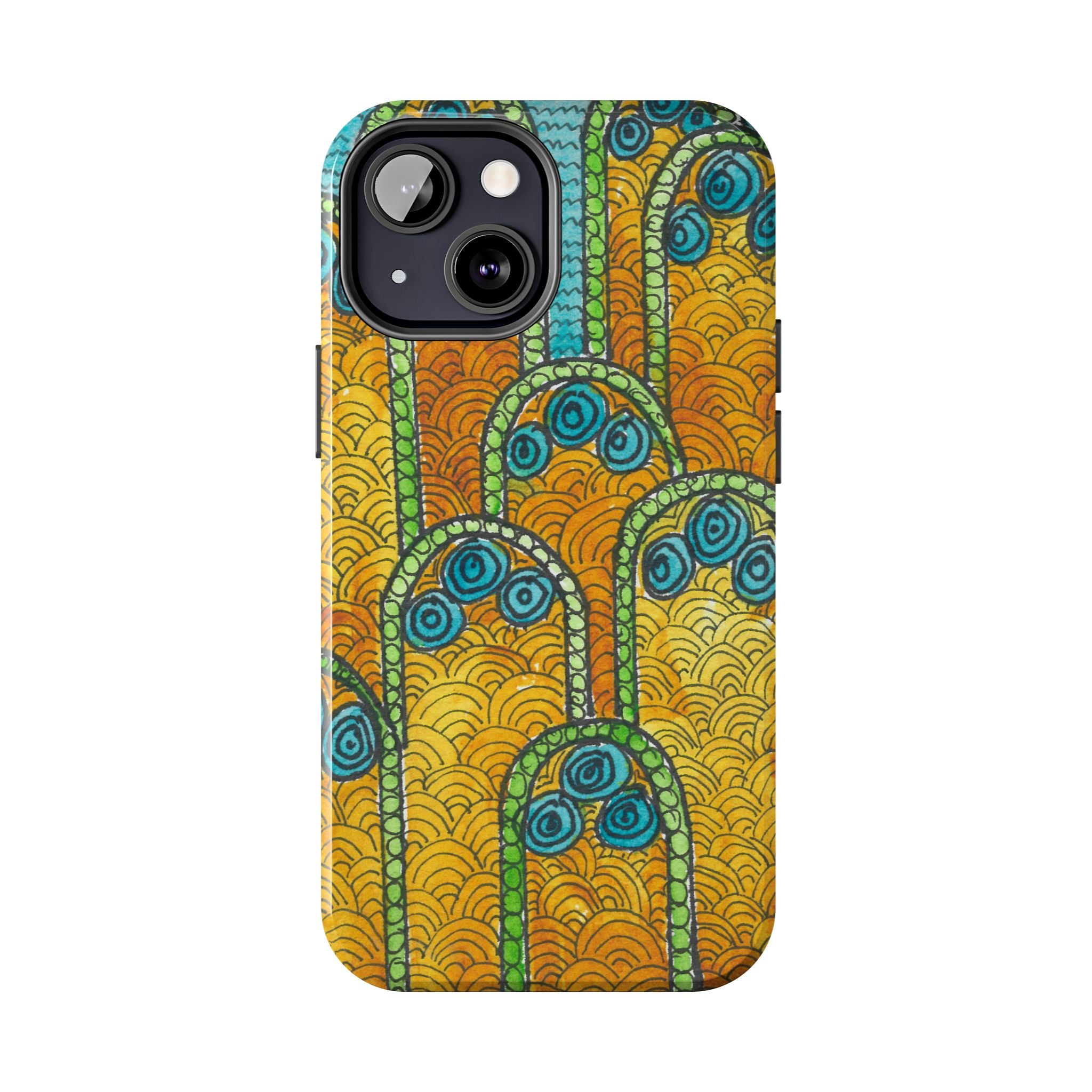 Tough Phone Case - All iPhones and Samsung Galaxys - Exciting Abstract Design #87 Belgrade Impressions - Serbia