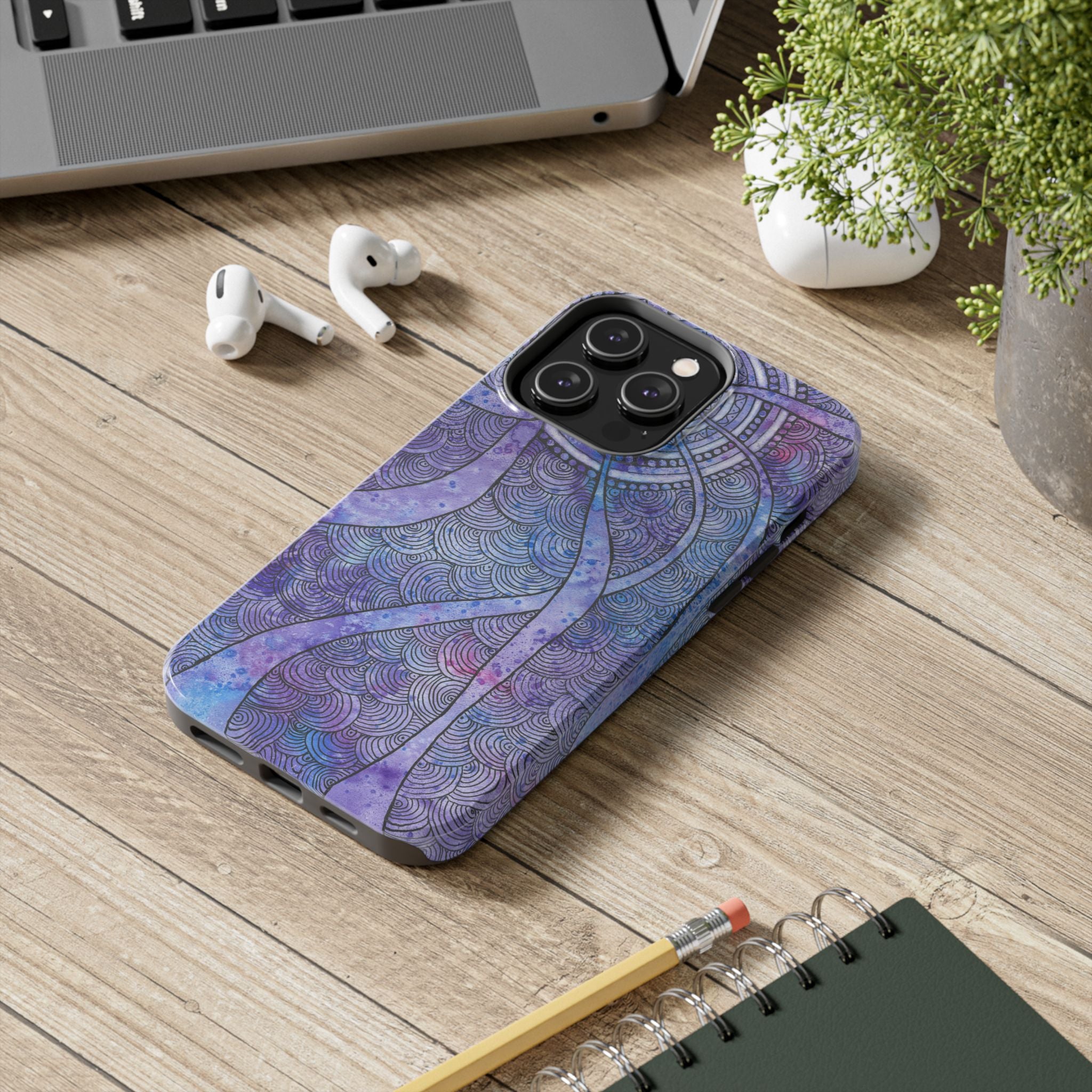 Tough Phone Case - All iPhones and Samsung Galaxys - Exciting Abstract Design #56 The Way Home