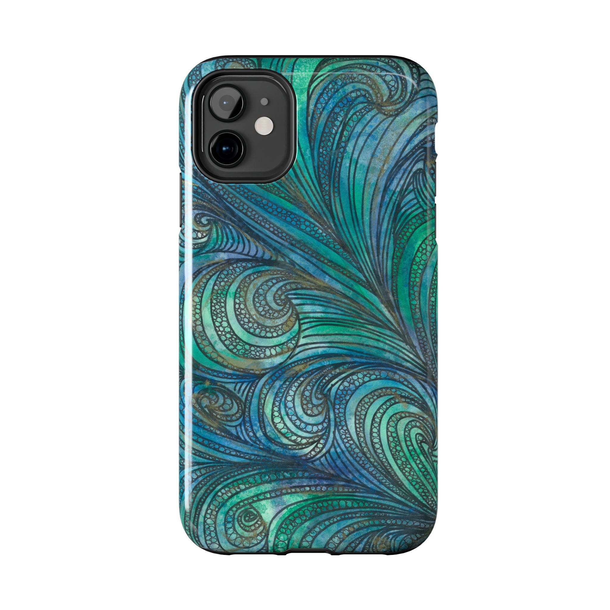 Tough Phone Case - All iPhones and Samsung Galaxys - Exciting Abstract Design #71 Call Of The Sea