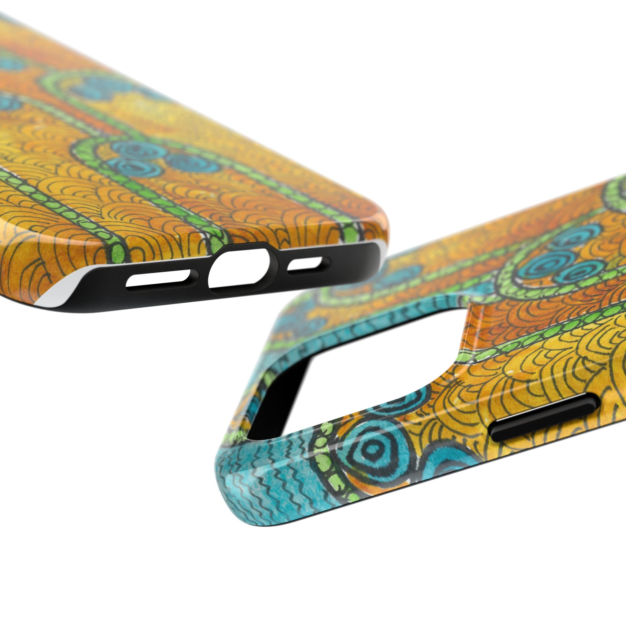 Tough Phone Case - All iPhones and Samsung Galaxys - Exciting Abstract Design #87 Belgrade Impressions - Serbia