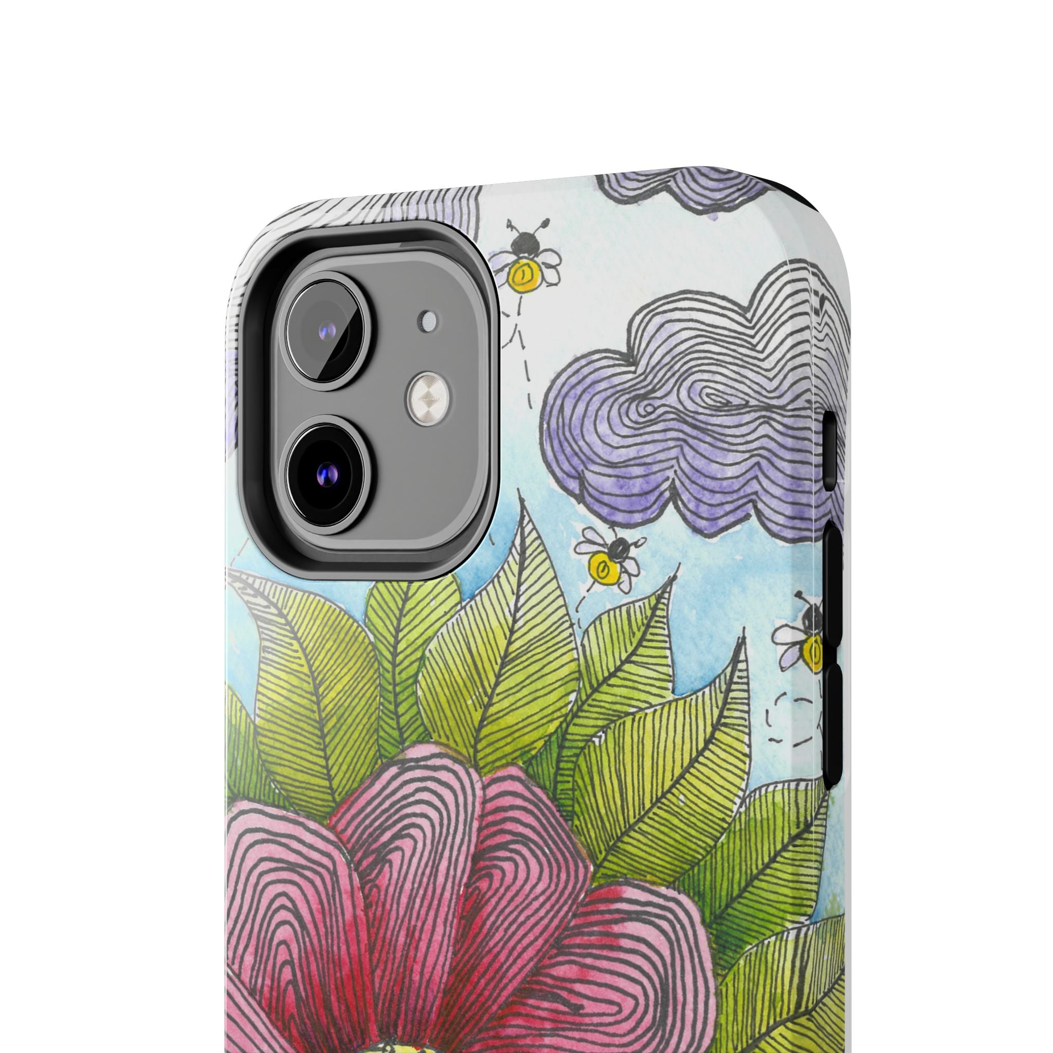 Tough Phone Case - All iPhones and Samsung Galaxys - Exciting Abstract Design  #4 Bloom'n