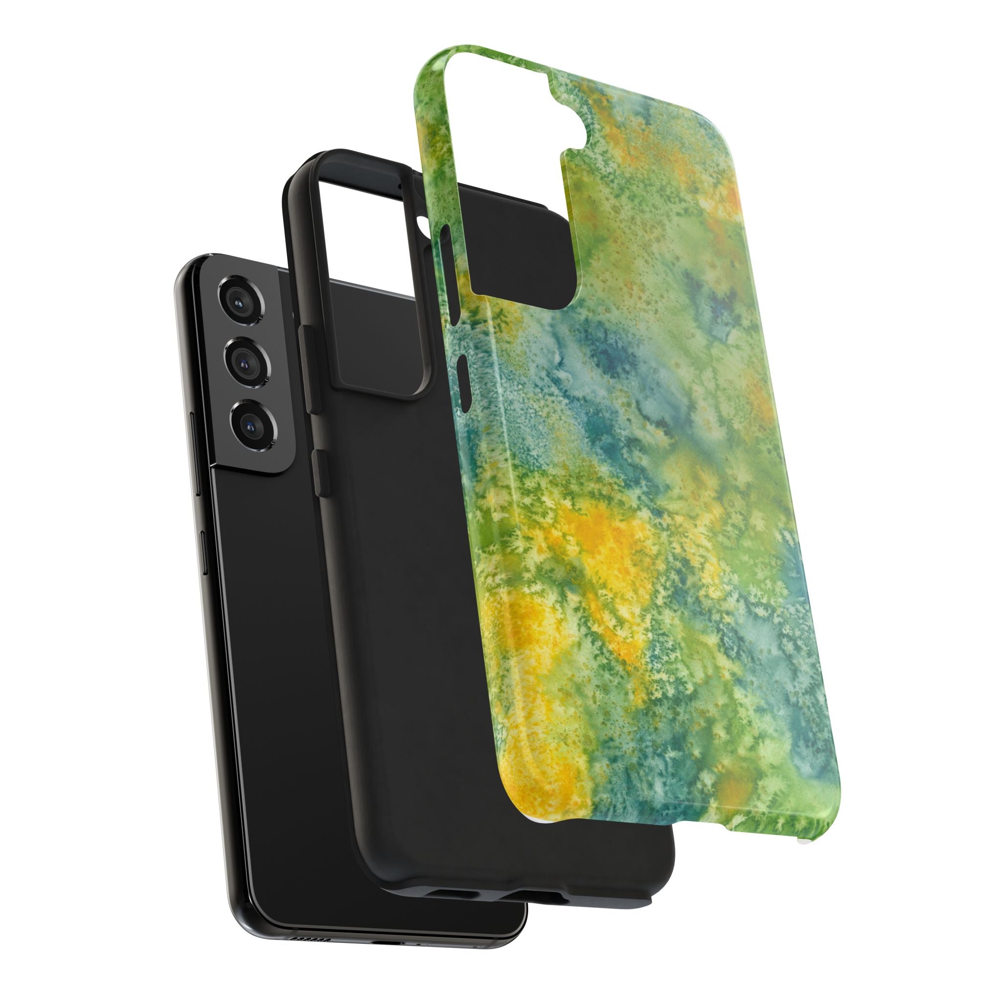 Tough Phone Case - All iPhones and Samsung Galaxys - Exciting Abstract Design #52 View From Above