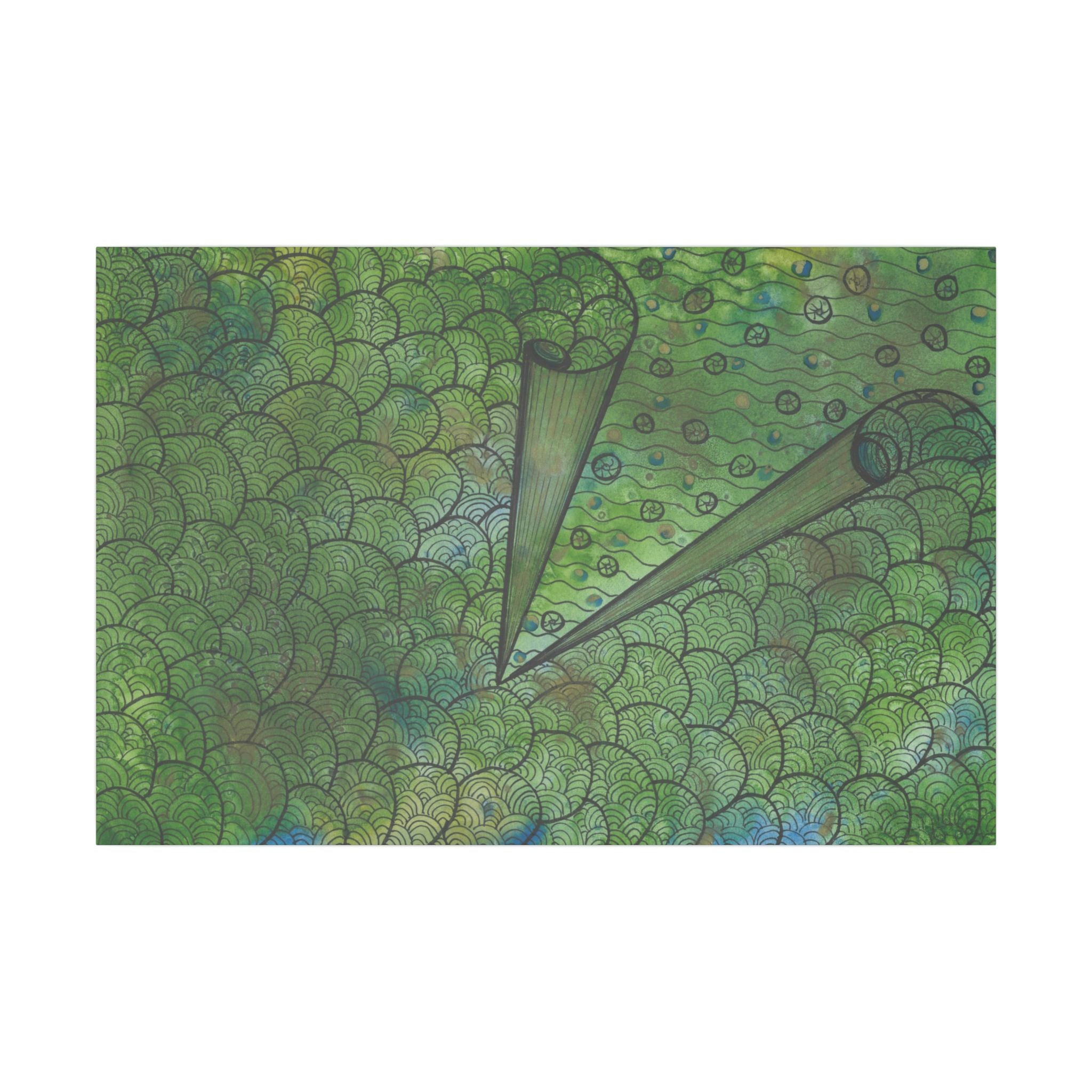 Large Colourful Wall Art, Canvas Prints, For Office, Bedroom or Living Room, or Special Gift #69 New Horizons