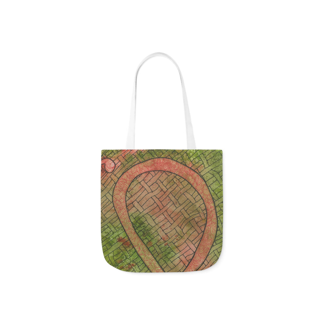 Canvas Tote Bags, Colourful Abstract Designs, 5-Color Straps, 3 Sizes.  For Family and friends or a Special Gift #57 Celtic Flavours