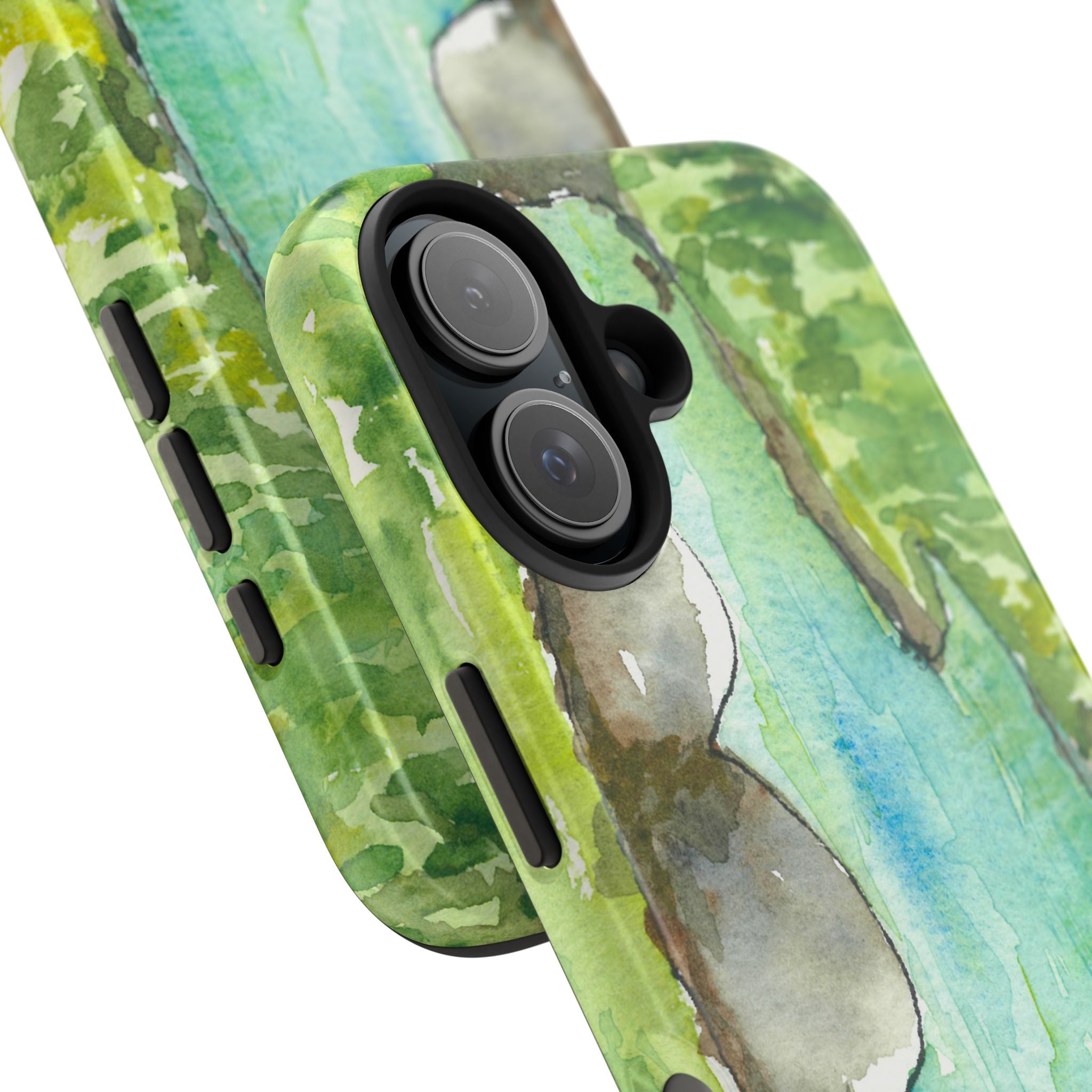 Tough Phone Case - All iPhones and Samsung Galaxys - Exciting Abstract Design #88 Tara River - Montenegro