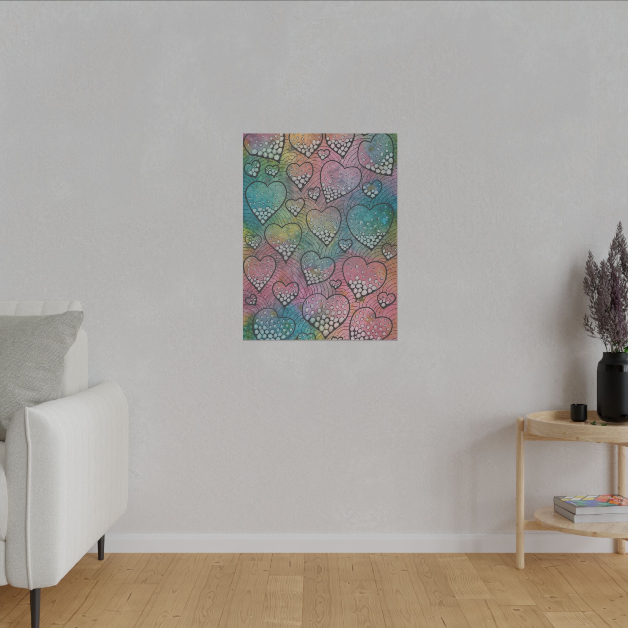 Large Colourful Wall Art, Canvas Prints, For Office, Bedroom or Living Room, or Special Gift #97 What's Love Got To Do With It:
