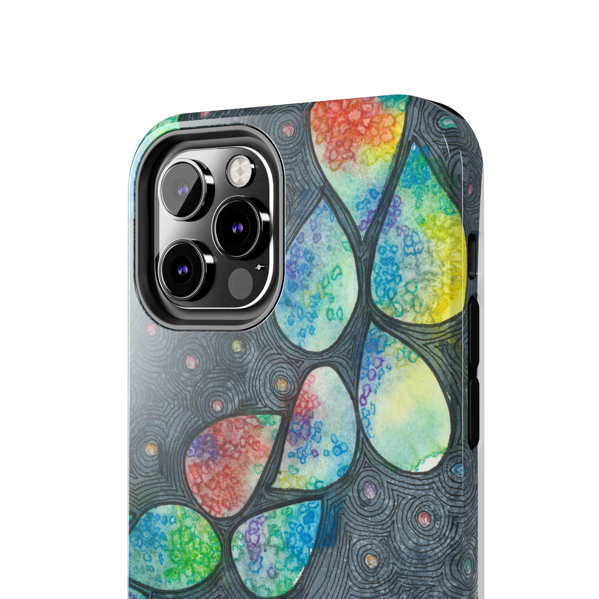 Tough Phone Case - All iPhones and Samsung Galaxys - Exciting Abstract Design #30 Give Us A Minute