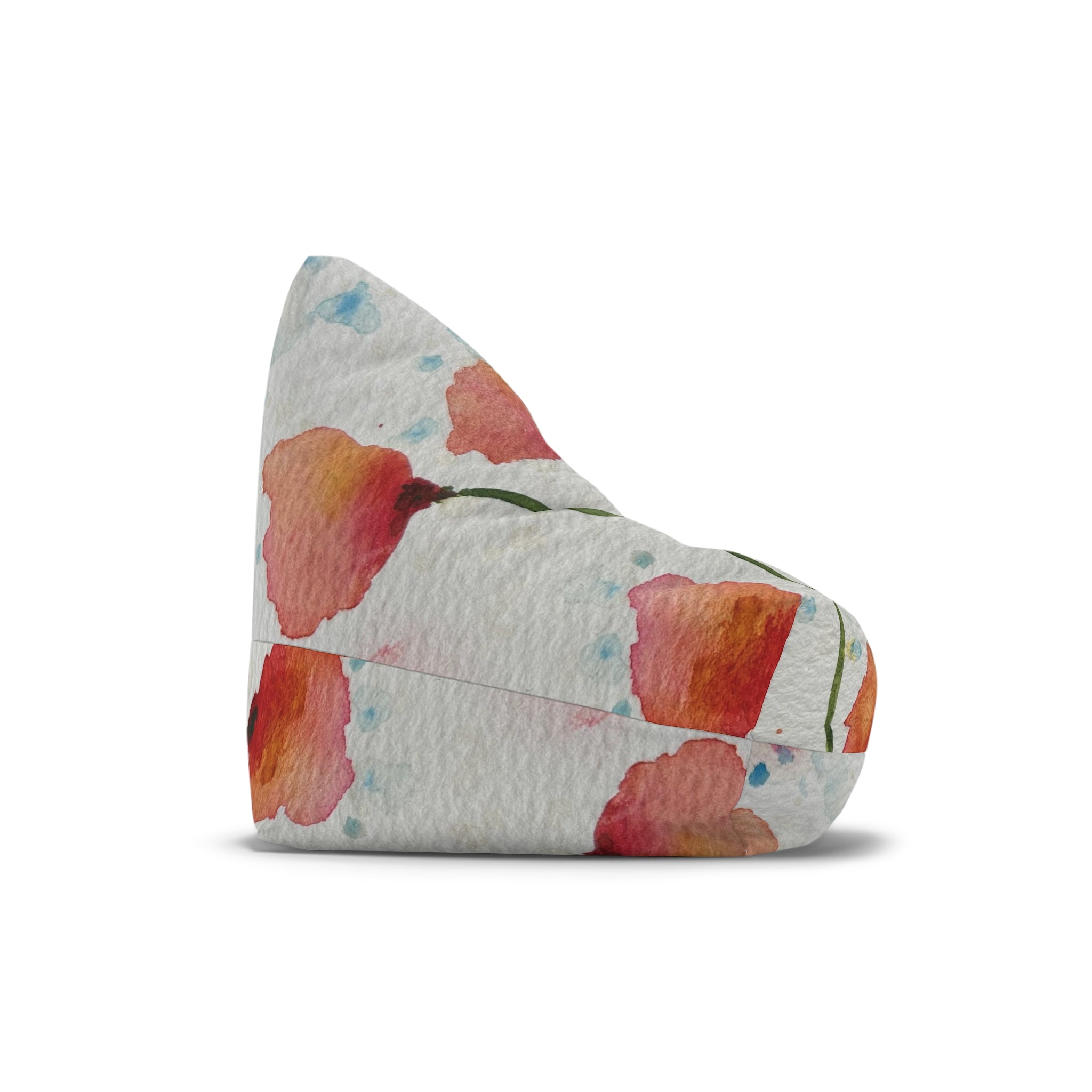 Bean Bag Chair Covers For Indoor & Outdoor - 2 Sizes - Exciting Abstract Design #94 Poppies Galore