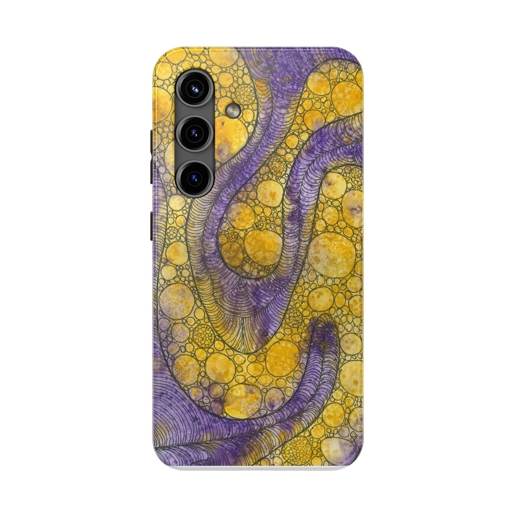Tough Phone Case - All iPhones and Samsung Galaxys - Exciting Abstract Design #64 Is Now A Good Time?