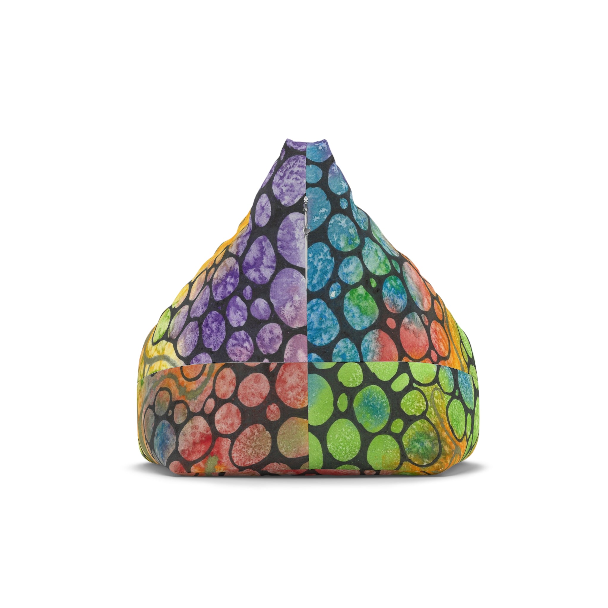 Bean Bag Chair Covers For Indoor & Outdoor - 2 Sizes - Exciting Abstract Design #77 River Of Dreams