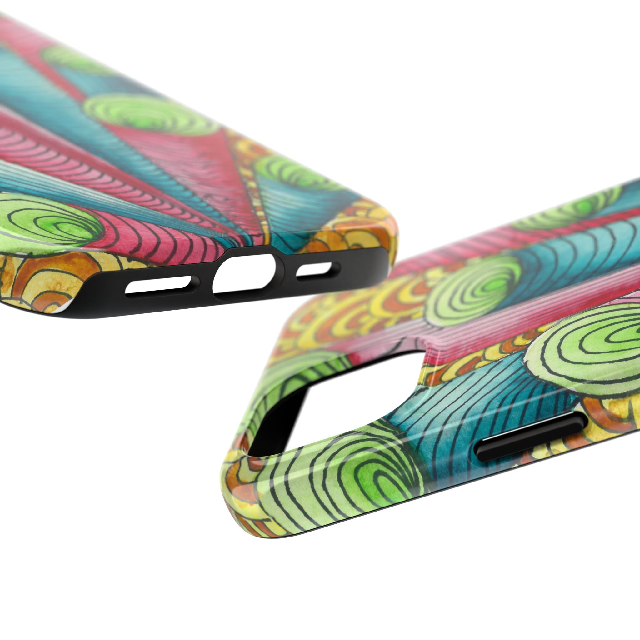 Tough Phone Case - All iPhones and Samsung Galaxys - Exciting Abstract Design #93 On A Mission