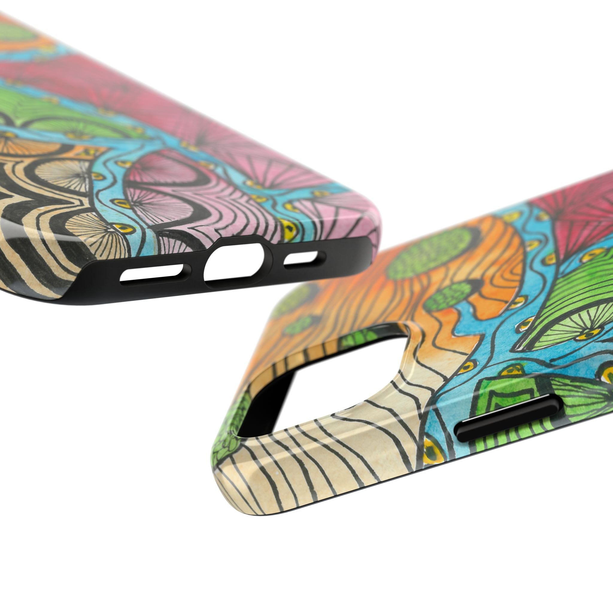 Tough Phone Case - All iPhones and Samsung Galaxys - Exciting Abstract Design #11 Today's The Day