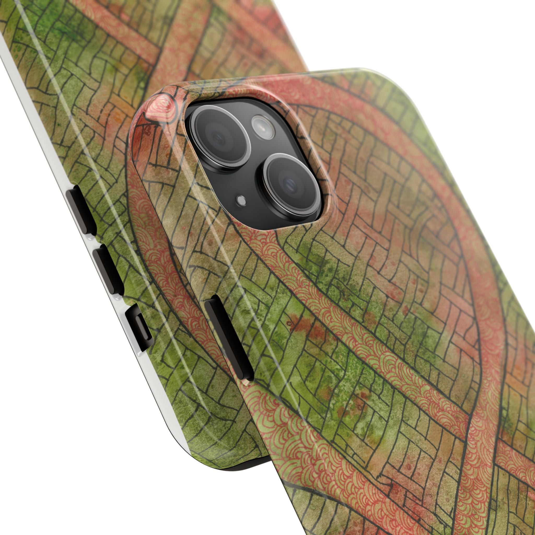 Tough Phone Case - All iPhones and Samsung Galaxys - Exciting Abstract Design #57 Celtic Flavours