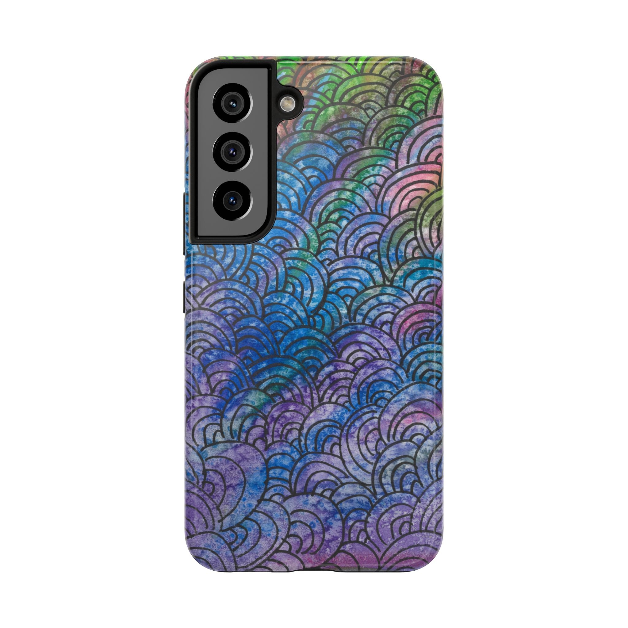 Tough Phone Case - All iPhones and Samsung Galaxys - Exciting Abstract Design #84 Ah! The Past