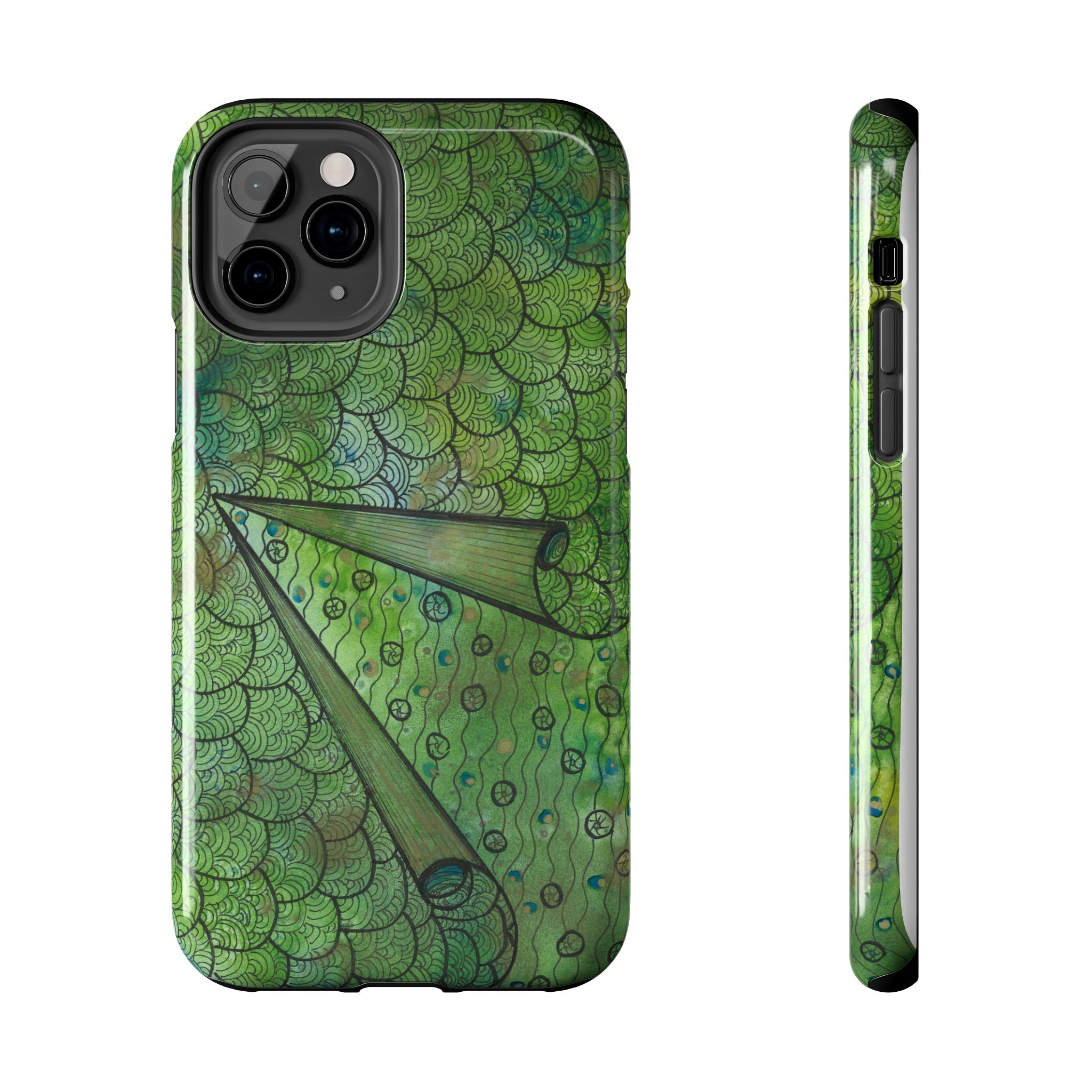 Tough Phone Case - All iPhones and Samsung Galaxys - Exciting Abstract Design #69 New Horizons