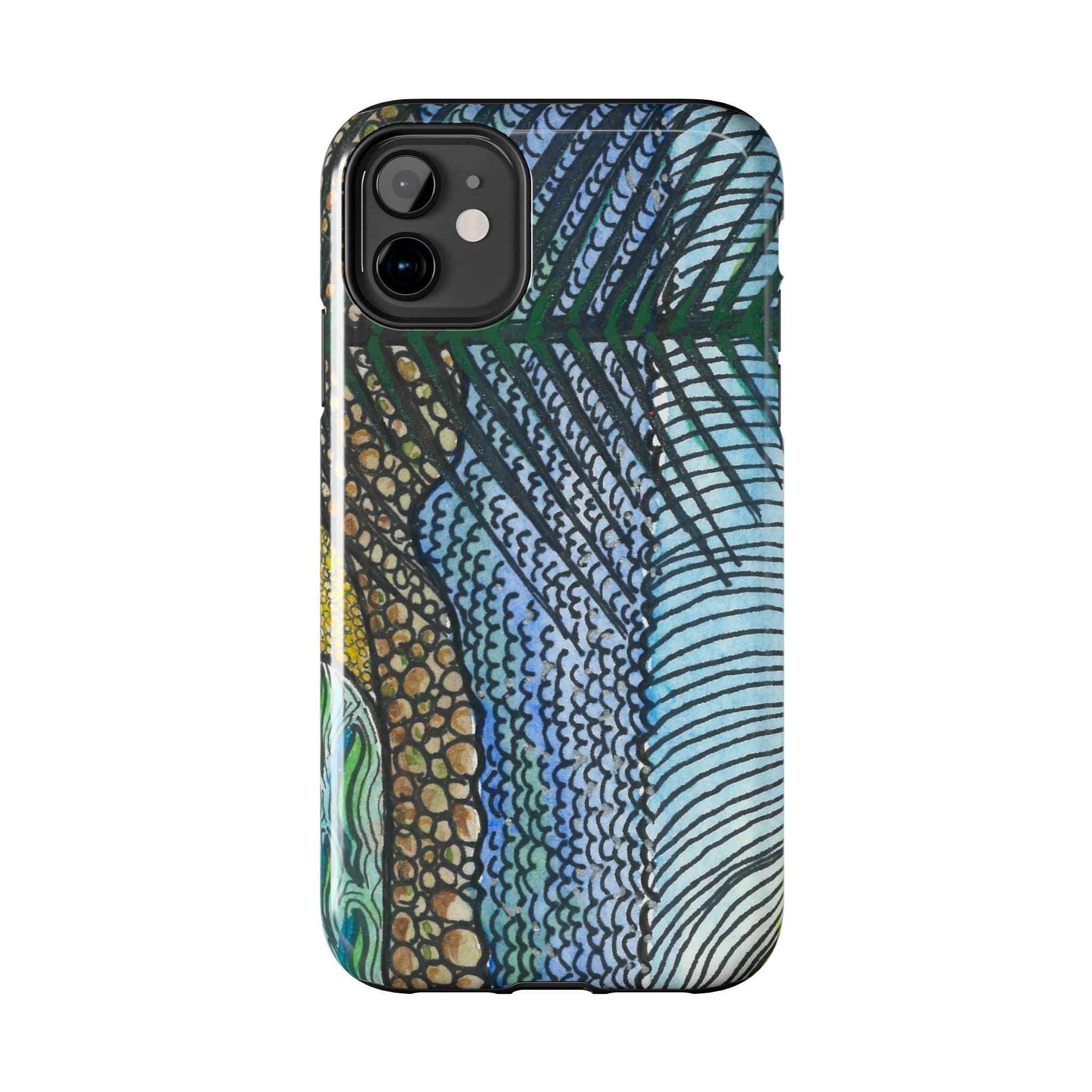 Tough Phone Case - All iPhones and Samsung Galaxys - Exciting Abstract Design #47 Cottesloe