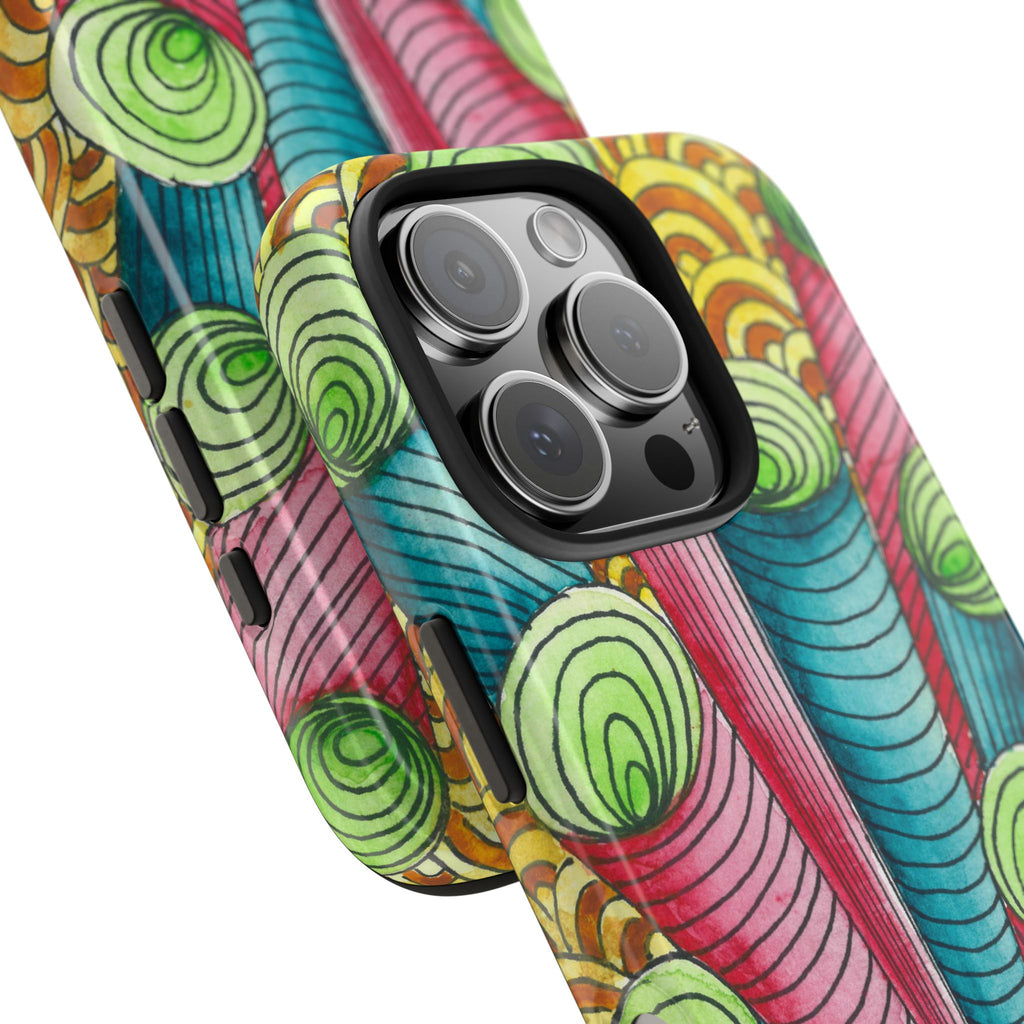 Tough Phone Case - All iPhones and Samsung Galaxys - Exciting Abstract Design #93 On A Mission