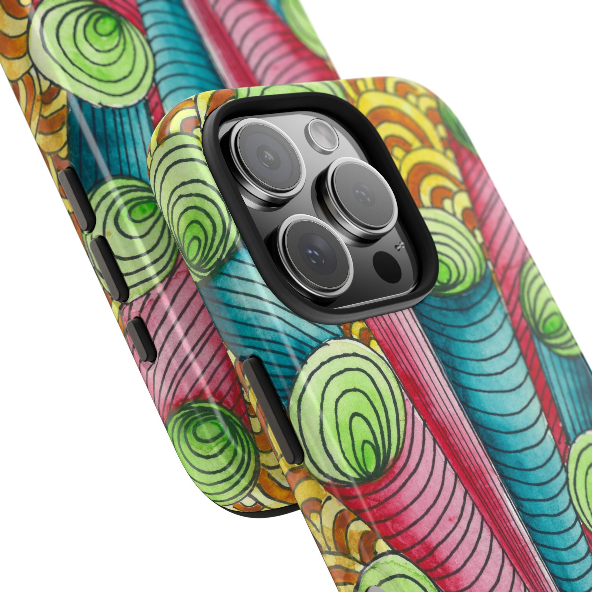 Tough Phone Case - All iPhones and Samsung Galaxys - Exciting Abstract Design #93 On A Mission