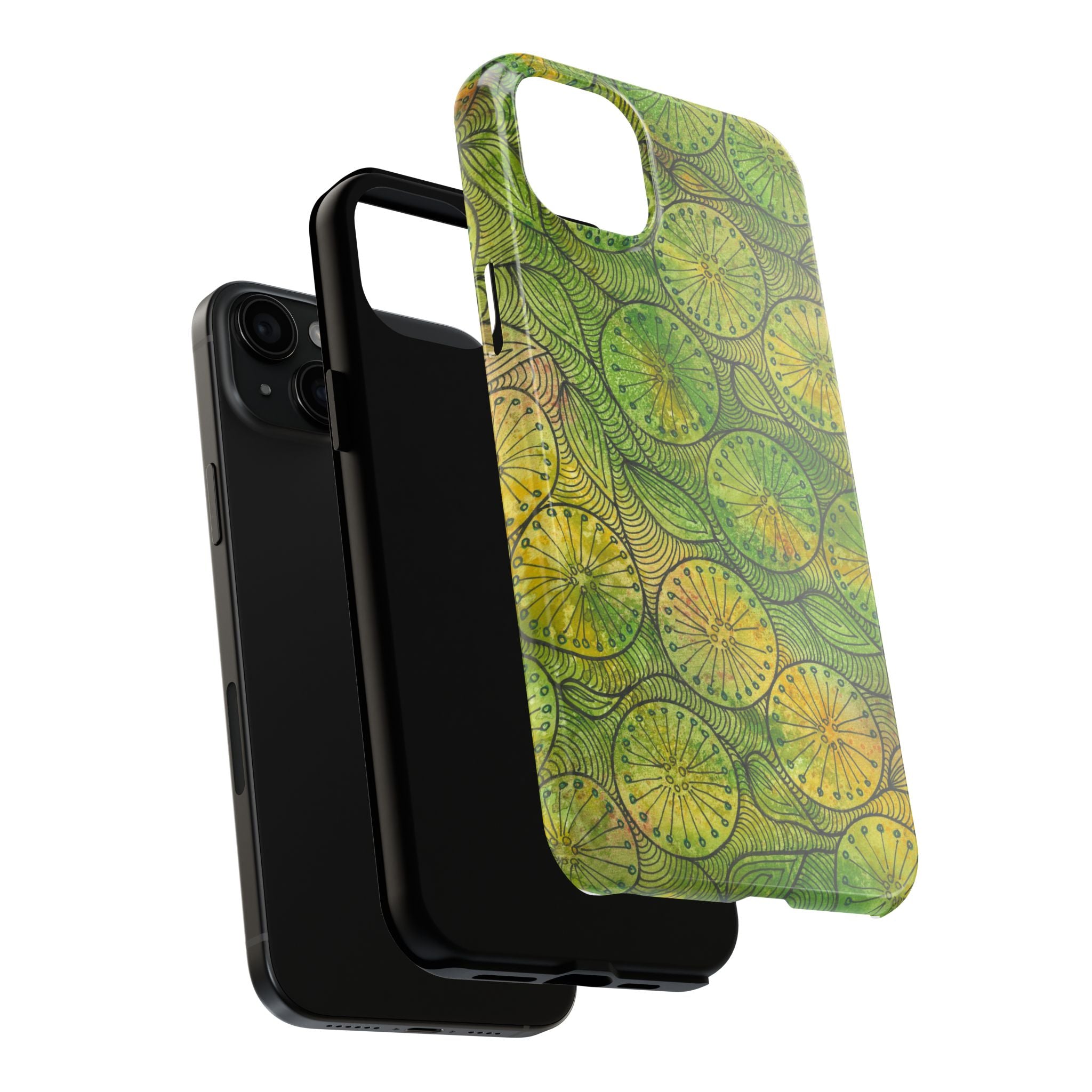 Tough Phone Case - All iPhones and Samsung Galaxys - Exciting Abstract Design #63 Margarita Mondays