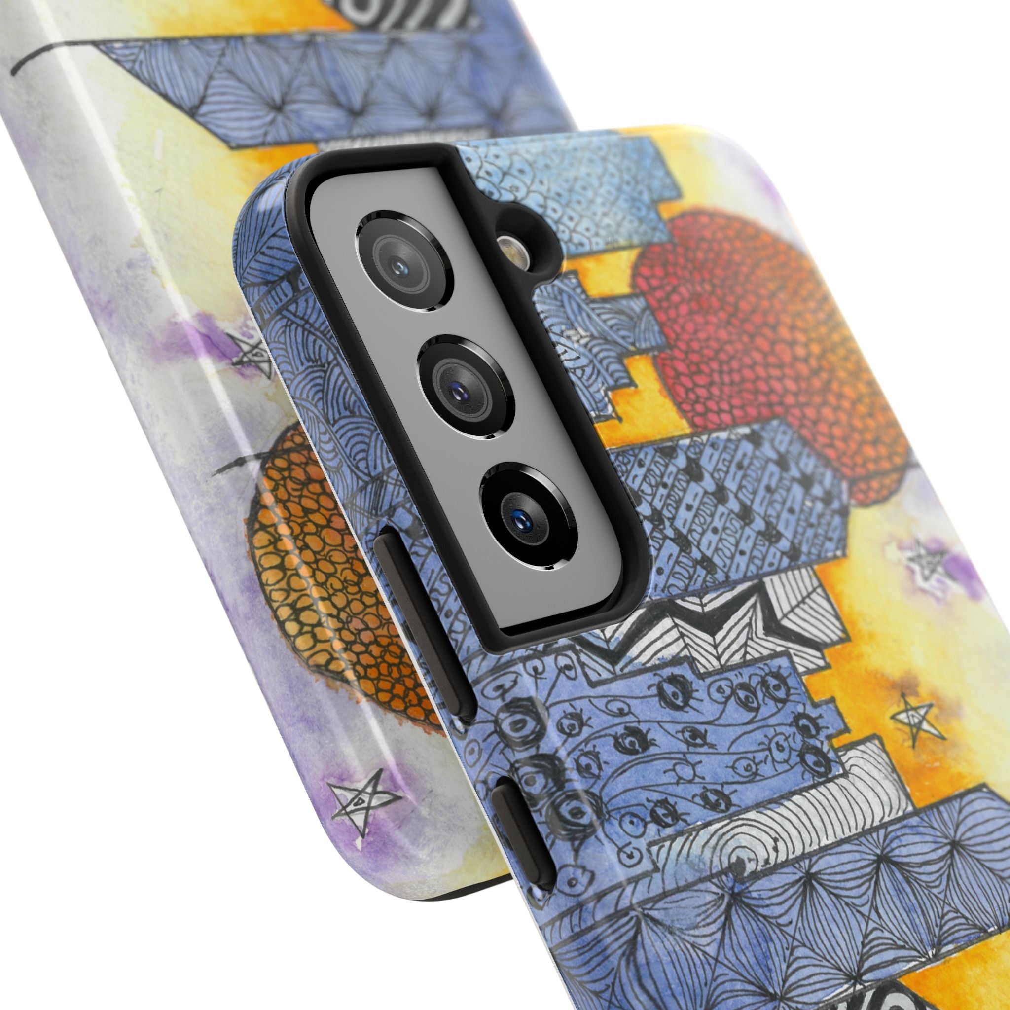Tough Phone Case - All iPhones and Samsung Galaxys - Exciting Abstract Design #5 In The Shadows