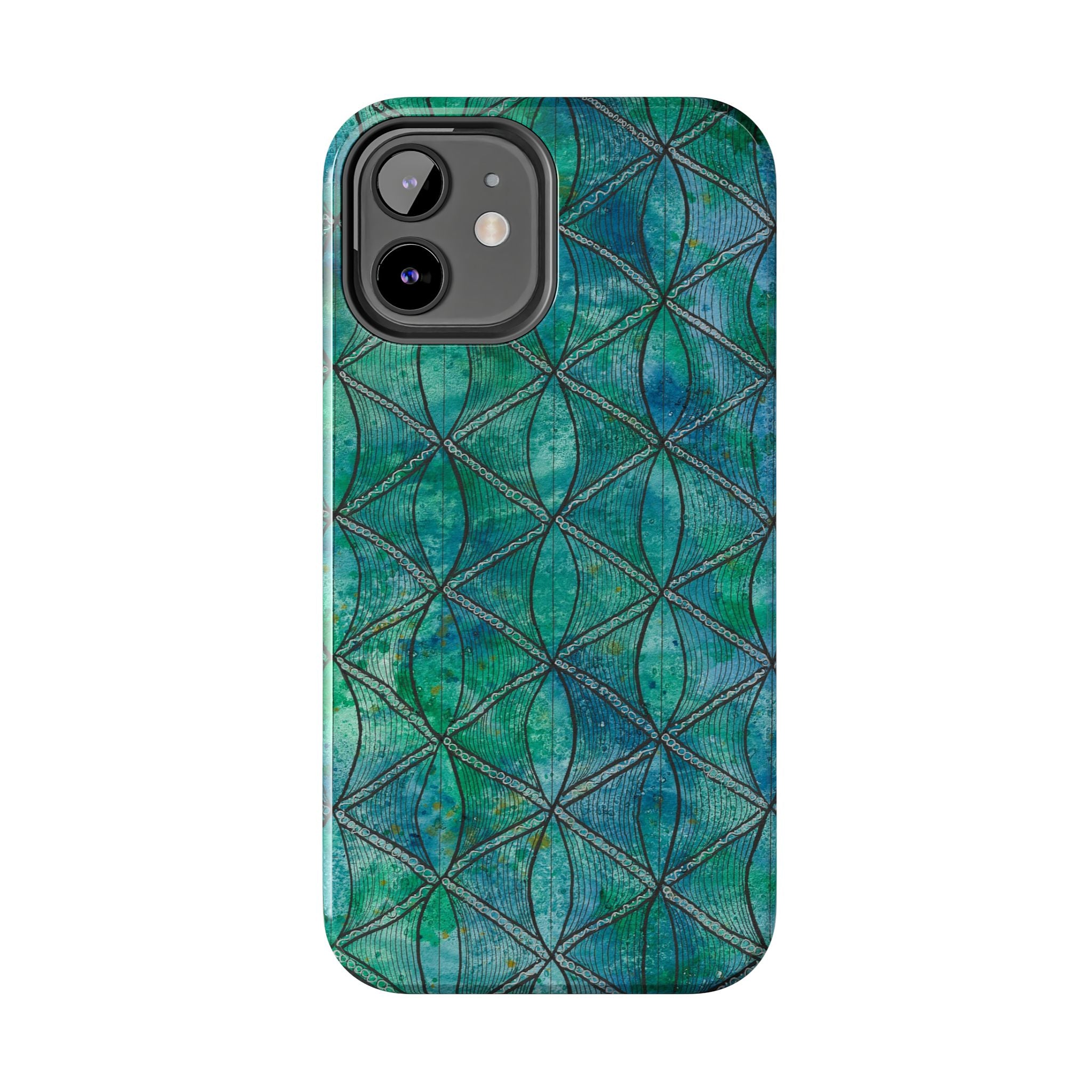 Tough Phone Case - All iPhones and Samsung Galaxys - Exciting Abstract Design #58 How's the Serenity