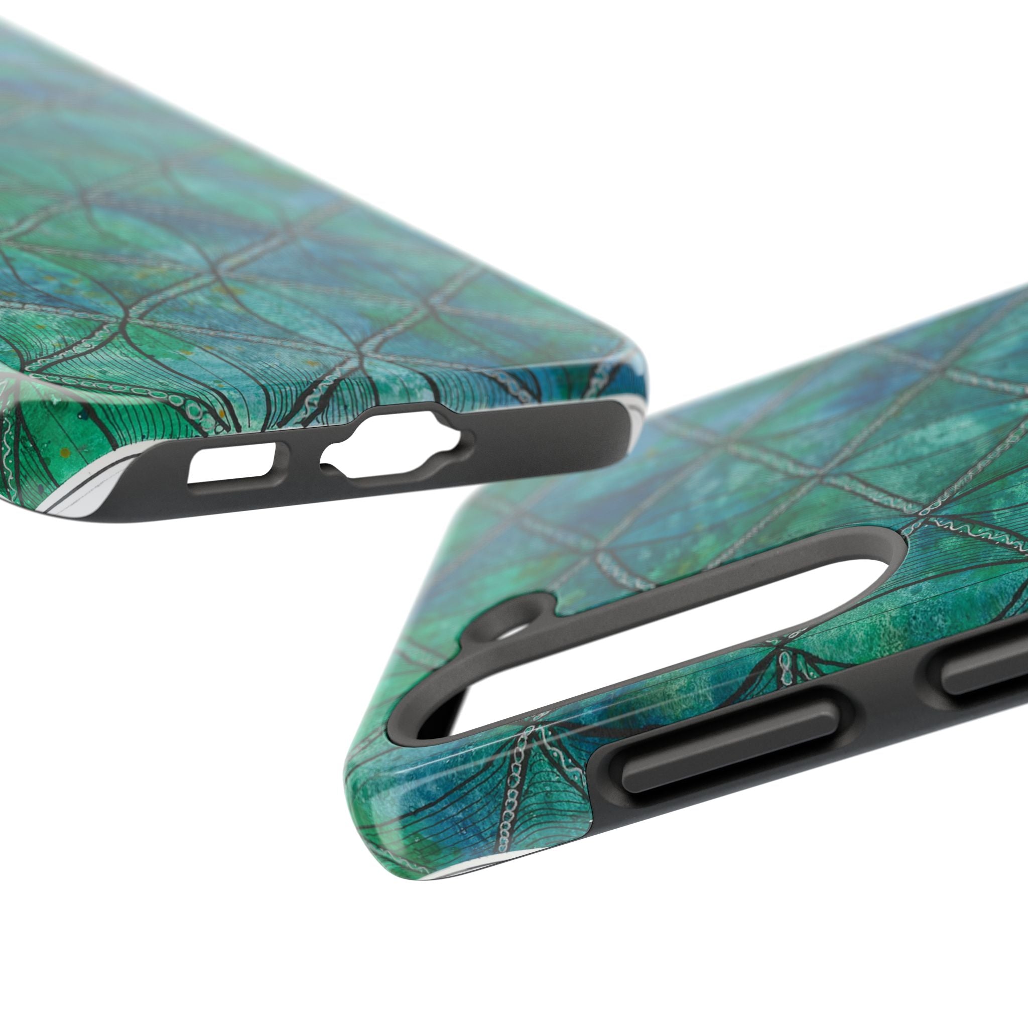Tough Phone Case - All iPhones and Samsung Galaxys - Exciting Abstract Design #58 How's the Serenity
