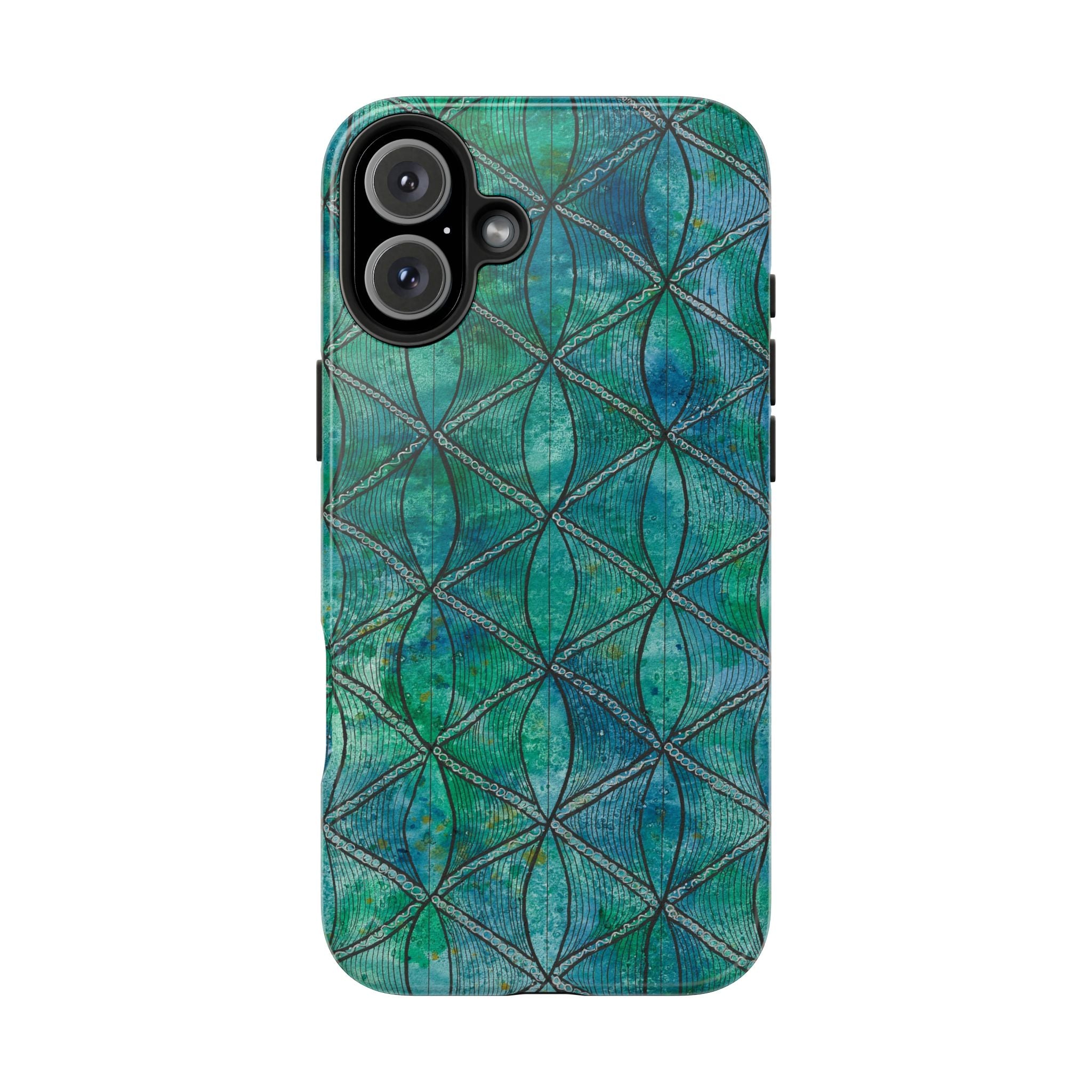 Tough Phone Case - All iPhones and Samsung Galaxys - Exciting Abstract Design #58 How's the Serenity