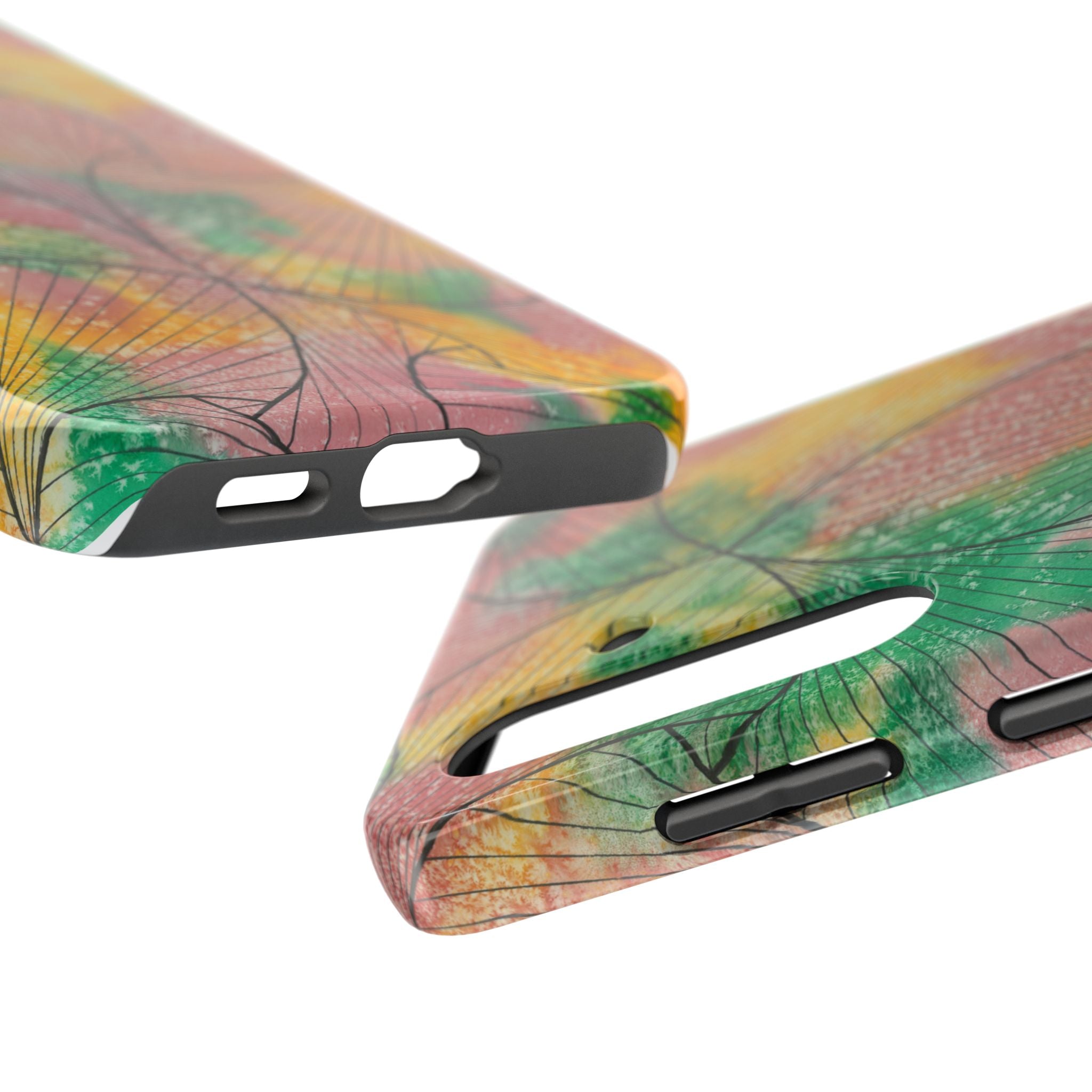 Tough Phone Case - All iPhones and Samsung Galaxys - Exciting Abstract Design #49 Health Well Being