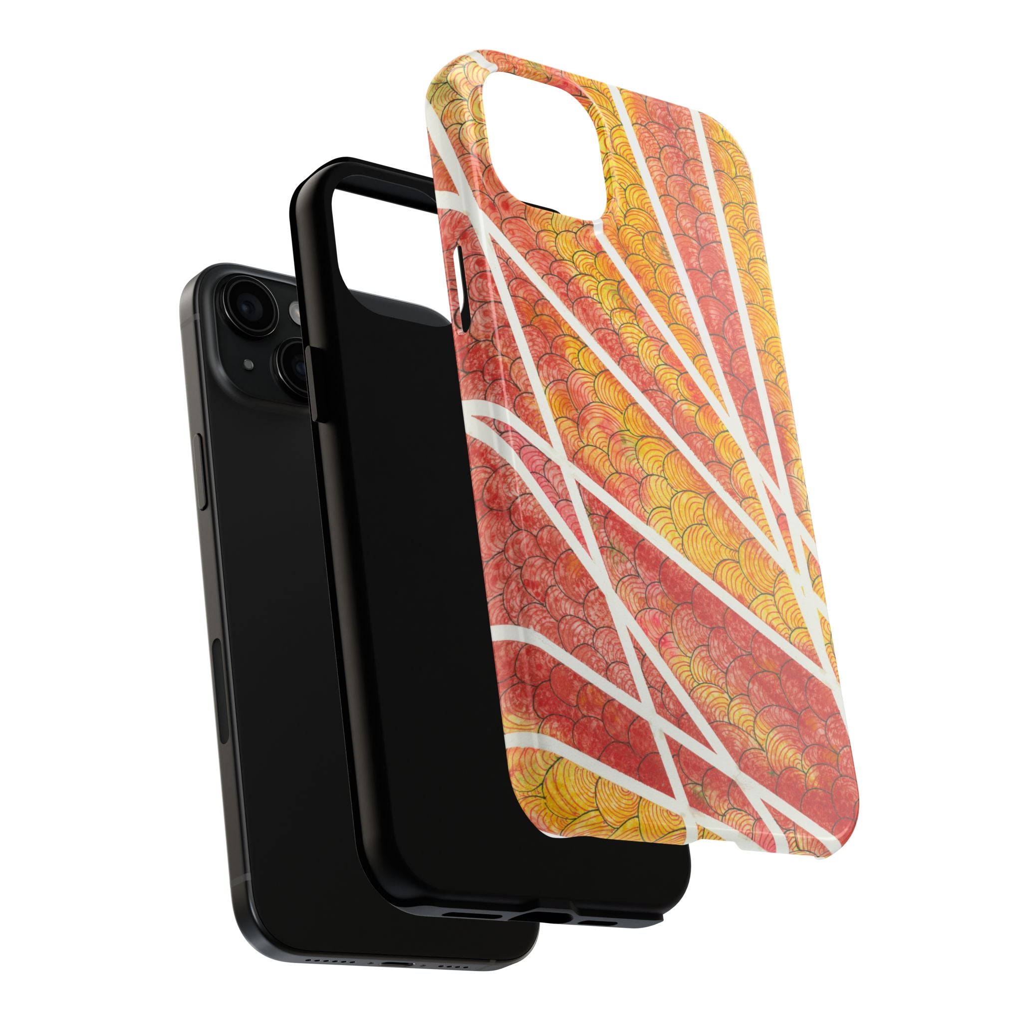 Tough Phone Case - All iPhones and Samsung Galaxys - Exciting Abstract Design #67 Max Mimosa