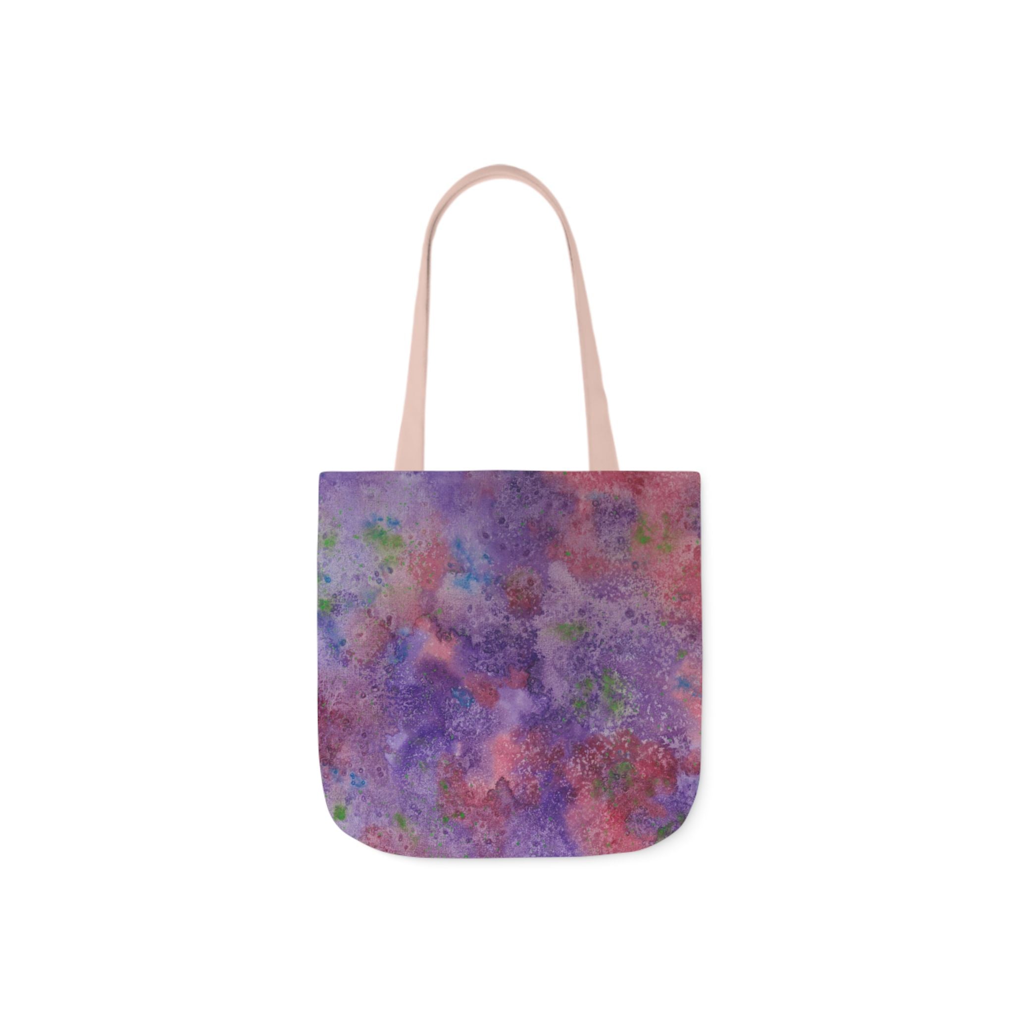 Canvas Tote Bags, Colourful Abstract Designs, 5-Color Straps, 3 Sizes.  For Family and friends or a Special Gift #62 Resolutions