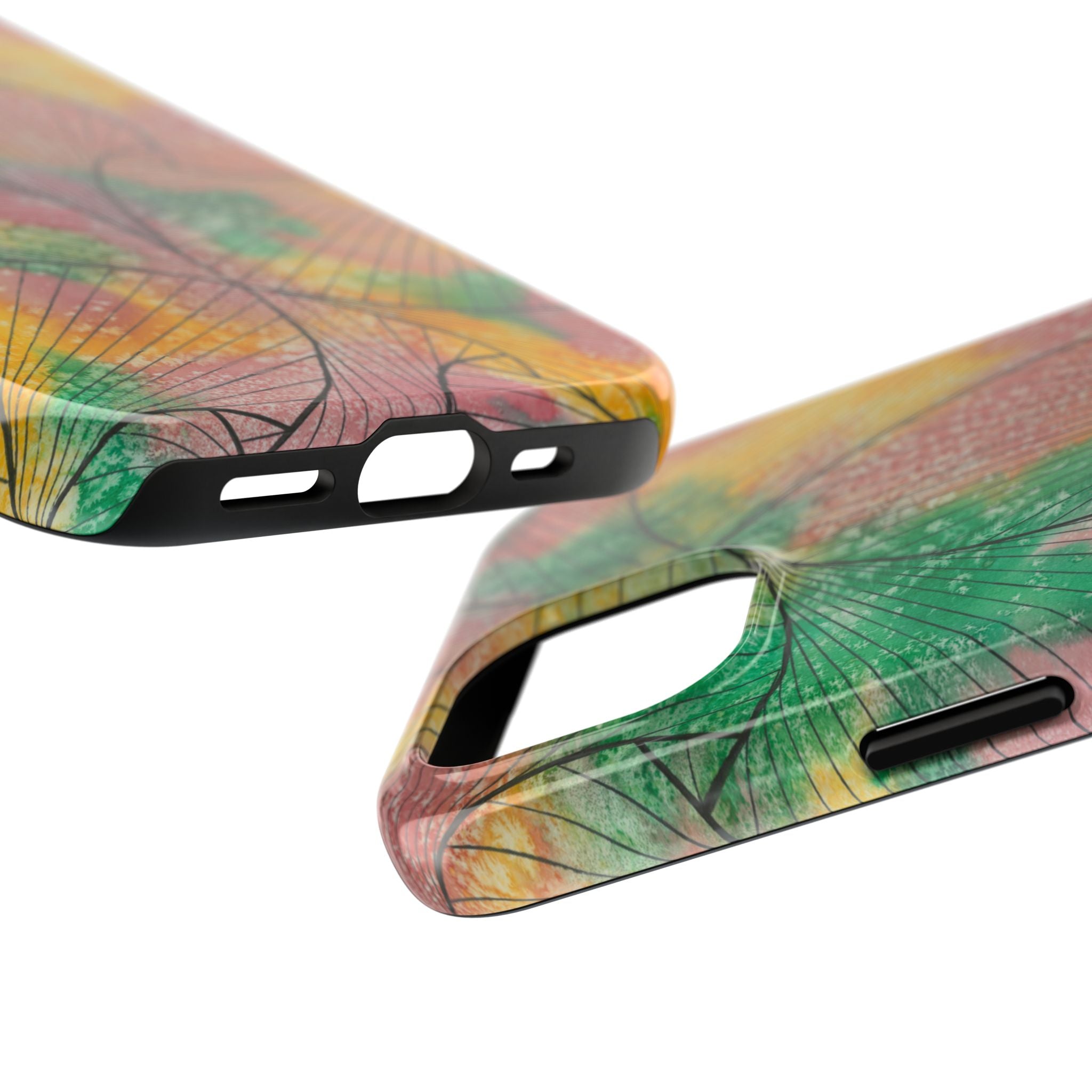 Tough Phone Case - All iPhones and Samsung Galaxys - Exciting Abstract Design #49 Health Well Being